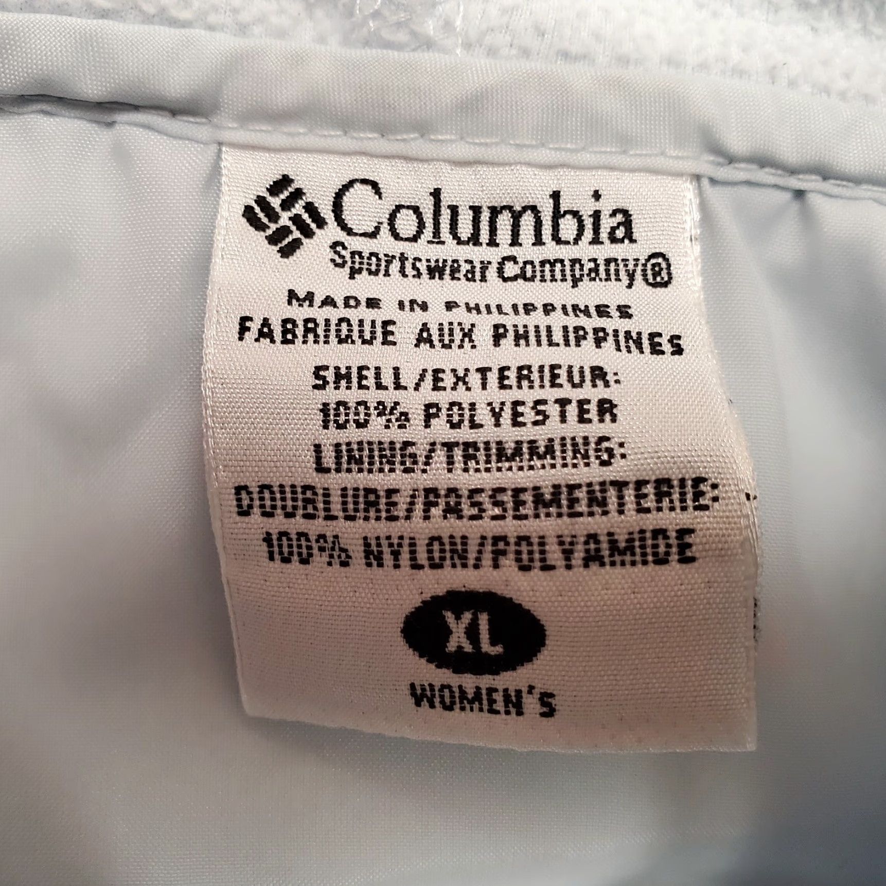 Vintage Columbia Fleece Hoodie Womens XL Blue Full Zip Casual Outdoor Gorp Nature Camping Camp Size XL / US 12-14 / IT 48-50 - 5 Thumbnail