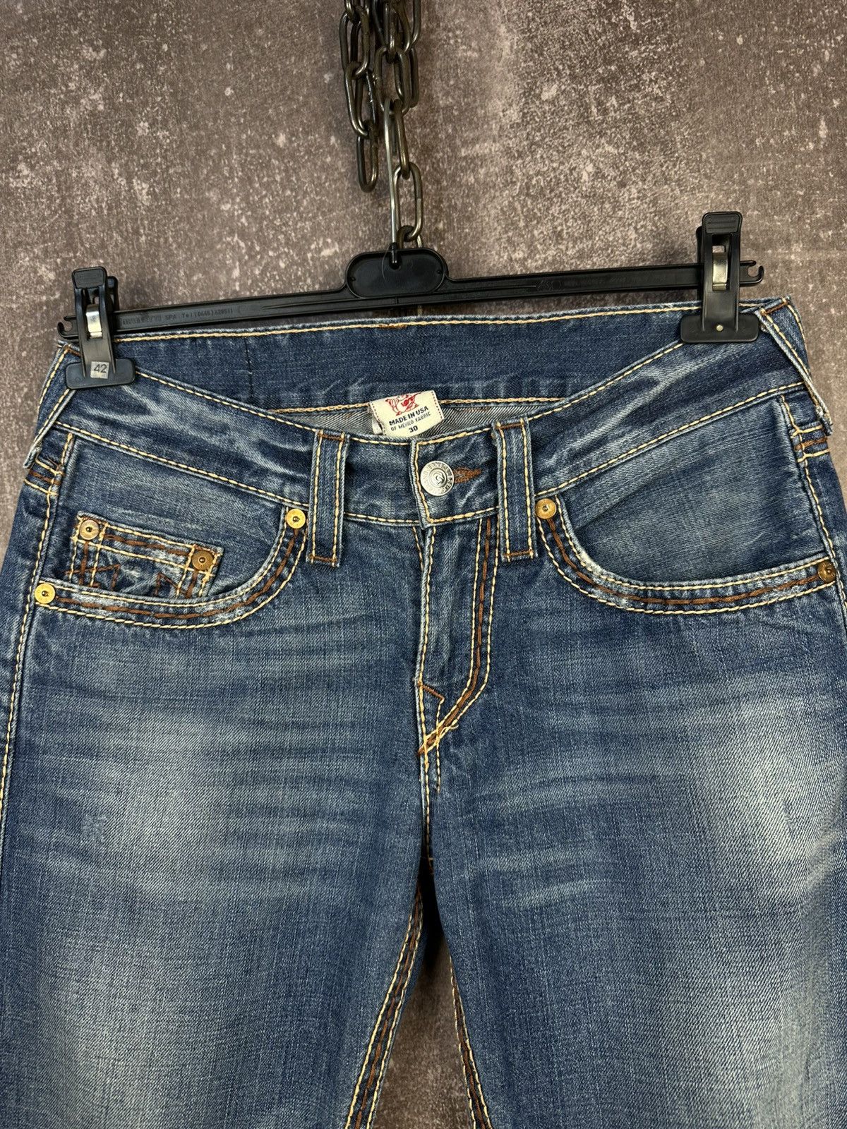 True Religion Vintage True Religion Jeans Straight Pants Size US 30 / EU 46 - 4 Thumbnail