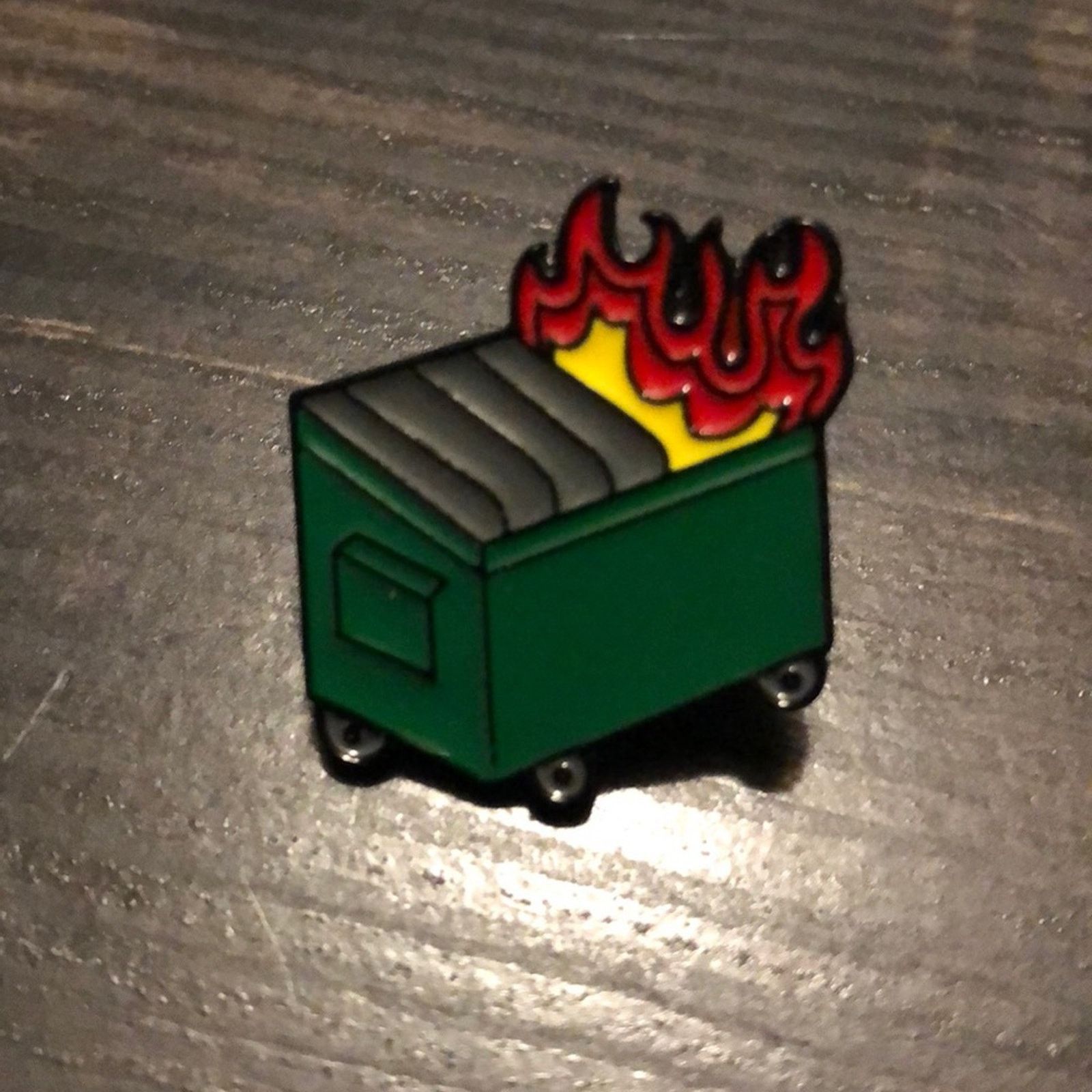 Other Dumpster Fire Pin Brooch Size ONE SIZE - 1 Thumbnail