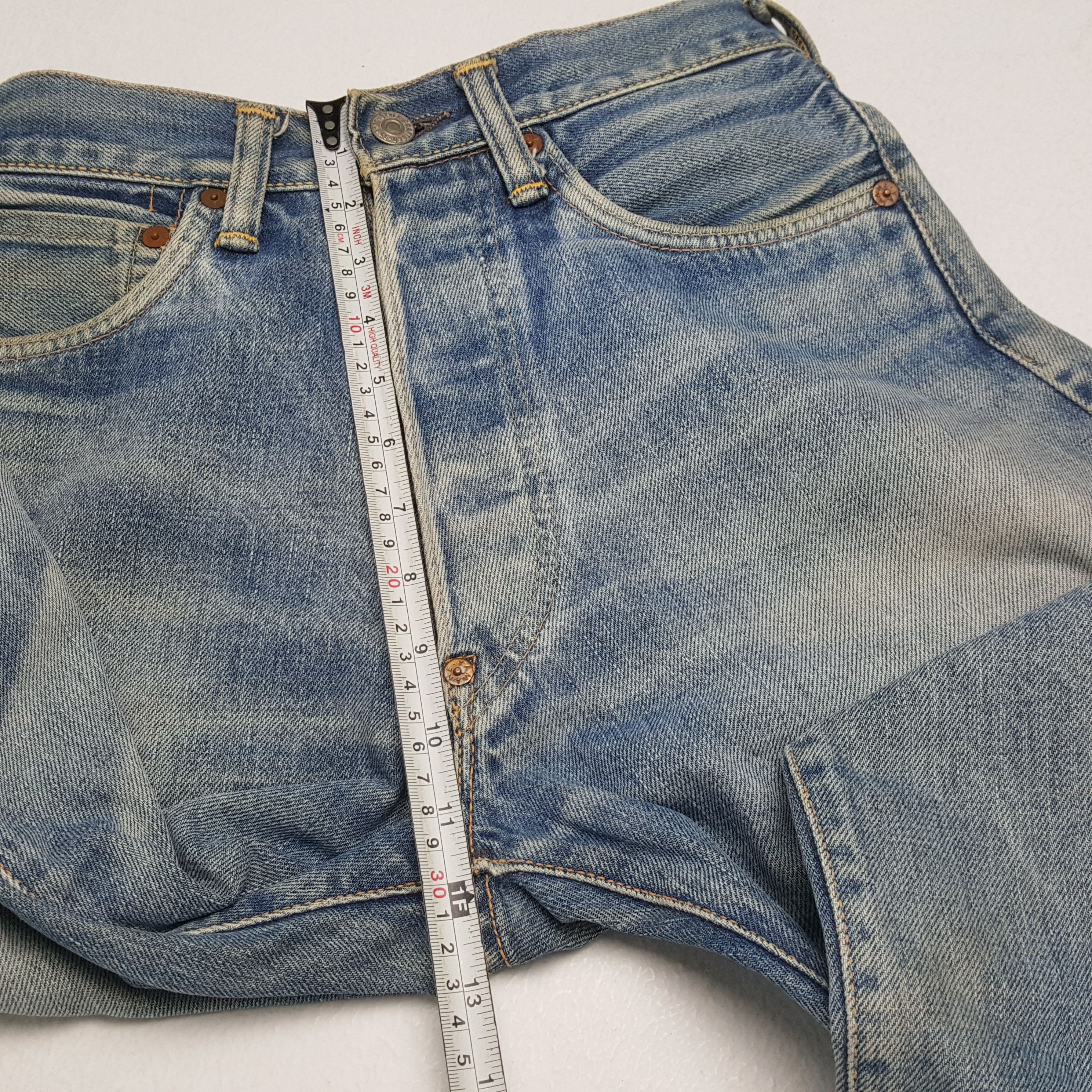 Evisu × Vintage EVISU Japanese Brand Streetwear Custom Daicock Style Jeans Size US 27 - 8 Thumbnail