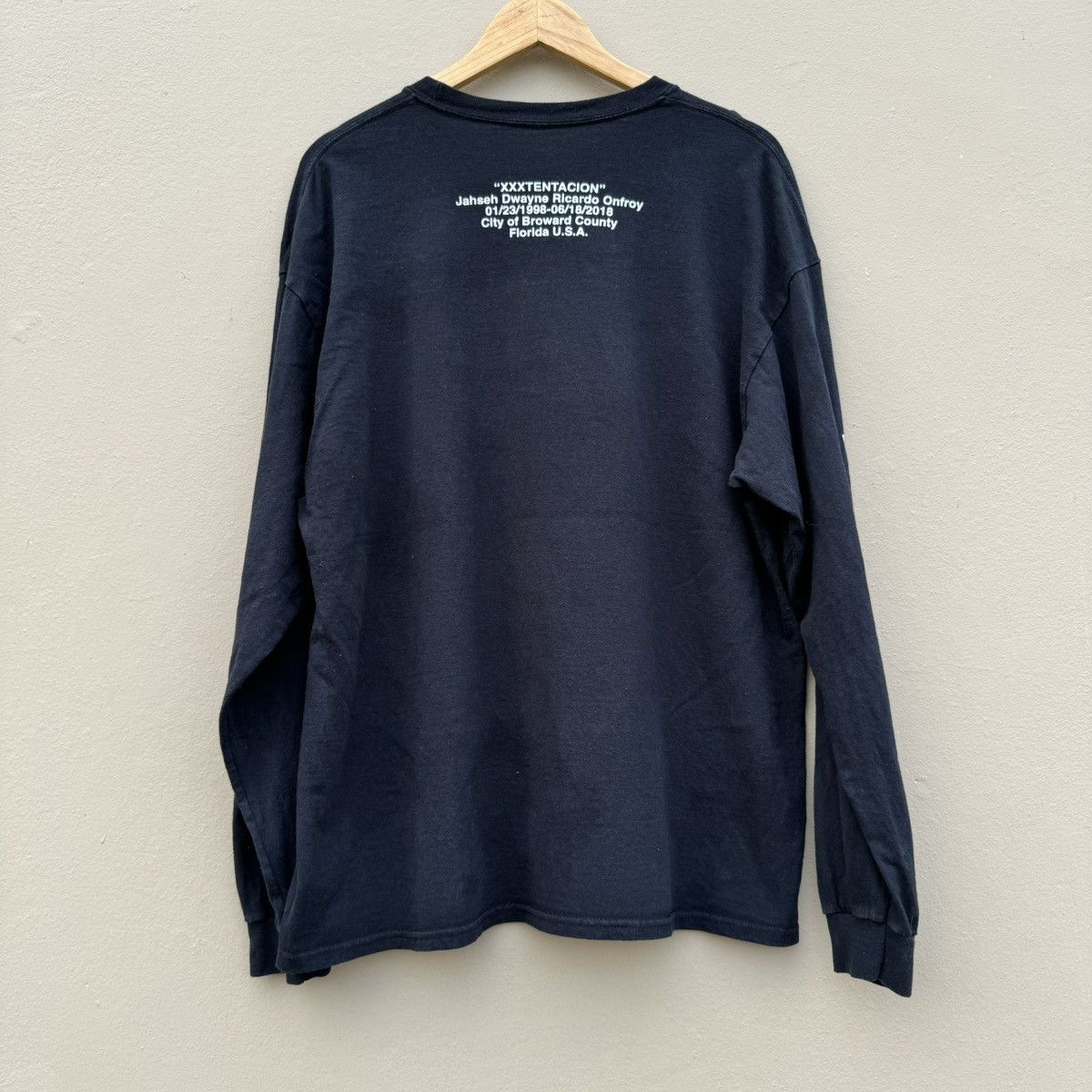 Rap Tees × Vintage xxxtentacion long shirt Size US XL / EU 56 / 4 - 5 Thumbnail