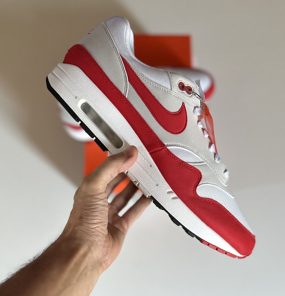 Nike Nike Air Max 1 Anniversary Red Size US 14 / EU 47 - 1 Thumbnail