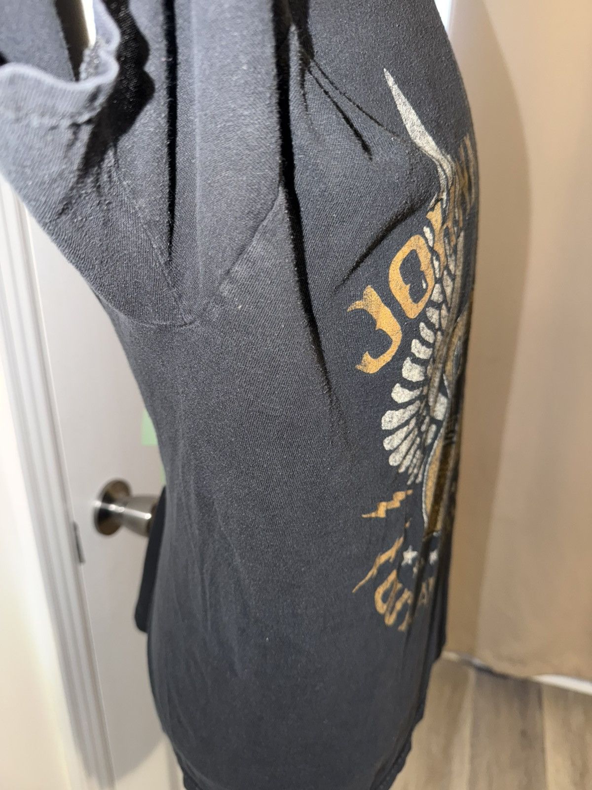 Zion Rootswear Johnny Cash Outlaw Music Country Black Concert T Zion Sz XL Size US XL / EU 56 / 4 - 4 Thumbnail