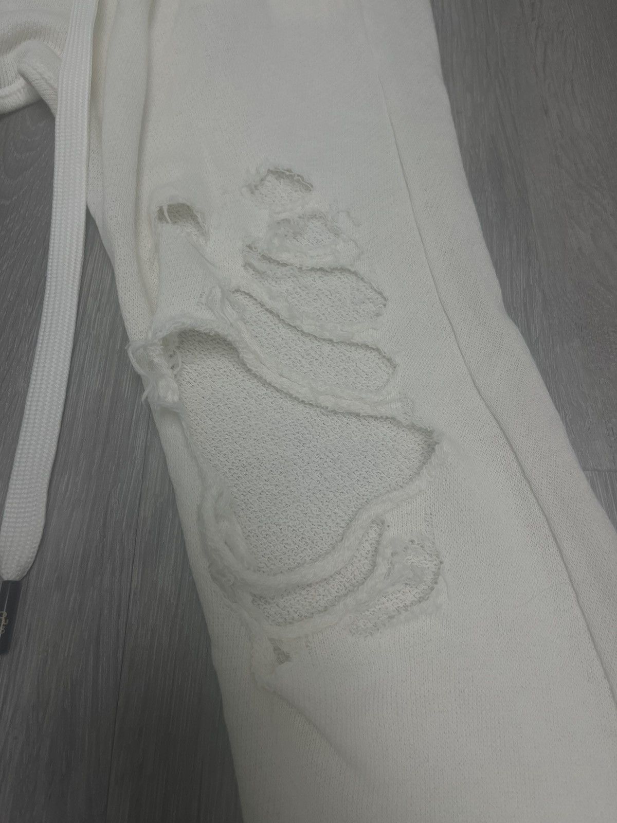 R13 Shredded drop crotch sweatpants. XS Size 26" / US 2 / IT 38 - 8 Thumbnail