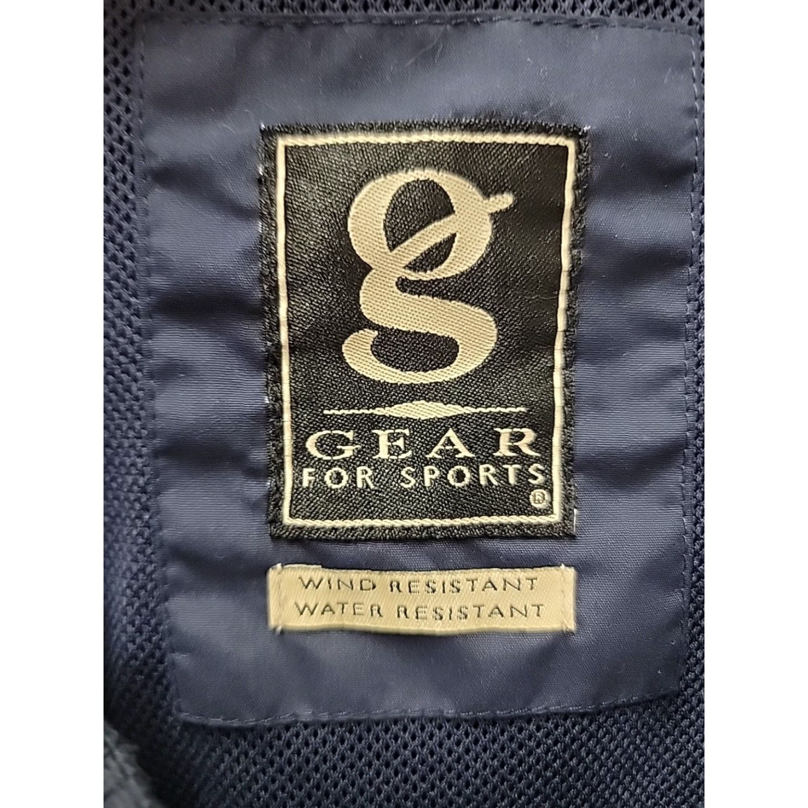 Vintage VINTAGE Gear For Sports Jersey Nets Windbreaker Jacket Mens XL Blue Logo Pullover Windbreaker 90s Sportswear Size US XL / EU 56 / 4 - 3 Thumbnail