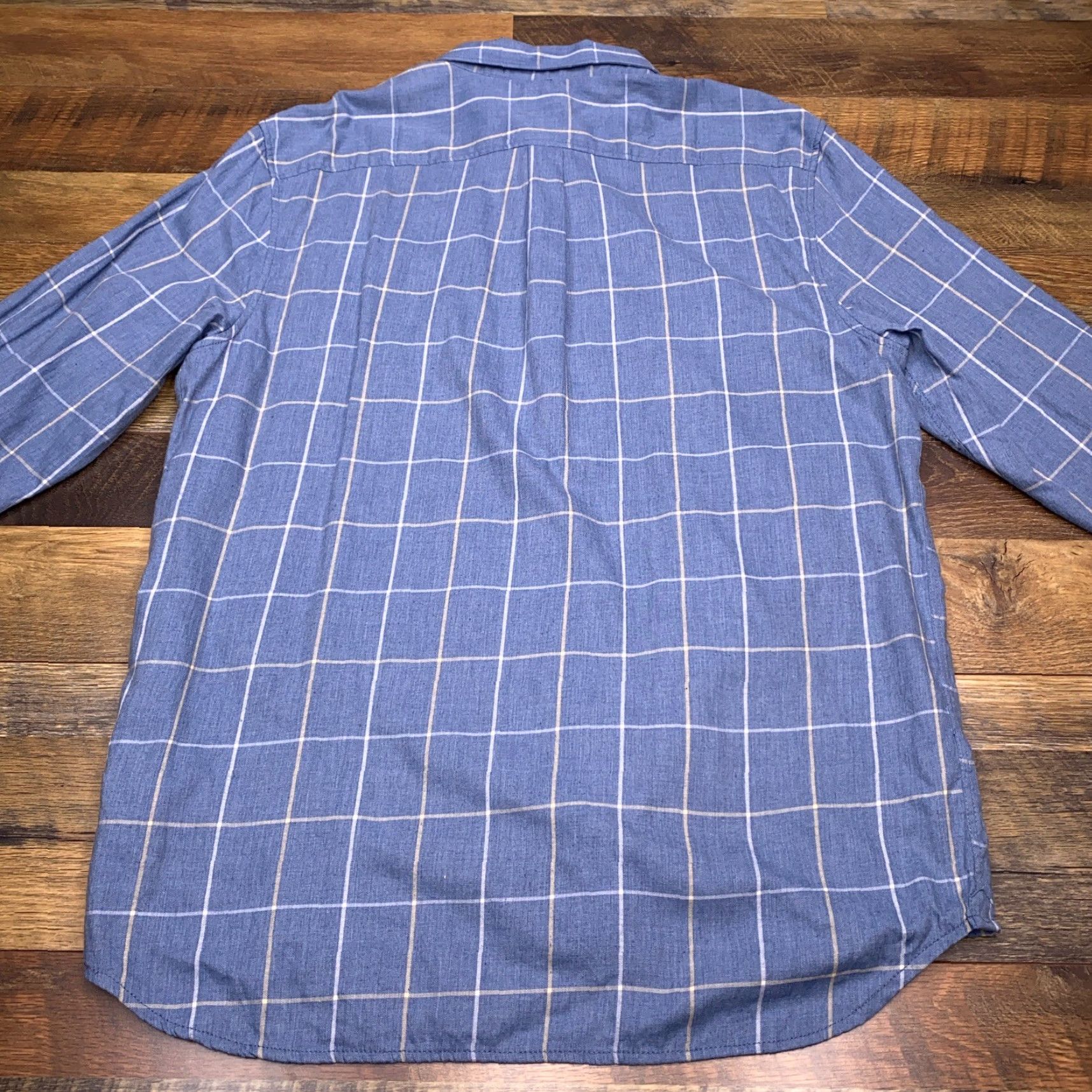 Vans Vans Shirt Mens XL Blue Plaid Button Up Size US XL / EU 56 / 4 - 2 Thumbnail