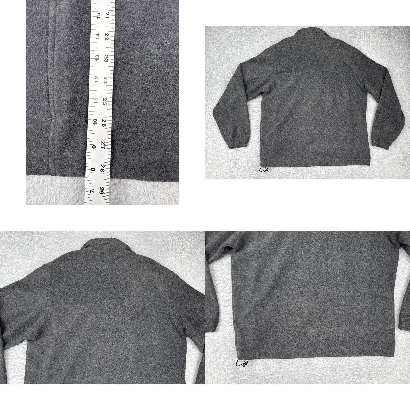 Vintage Columbia Jacket Mens Large Gray Full Zip Fleece Zip Pockets Outdoors Hiking Walk Size US L / EU 52-54 / 3 - 9 Thumbnail