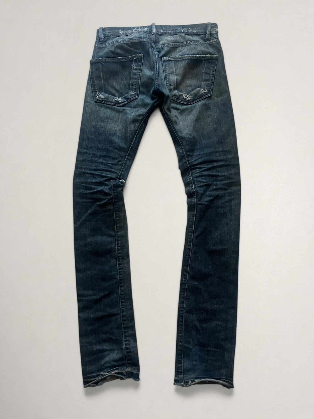 Rick Owens SOLD Rick Owens fw08 "Stag" dust wash denim Size US 28 / EU 44 - 4 Thumbnail
