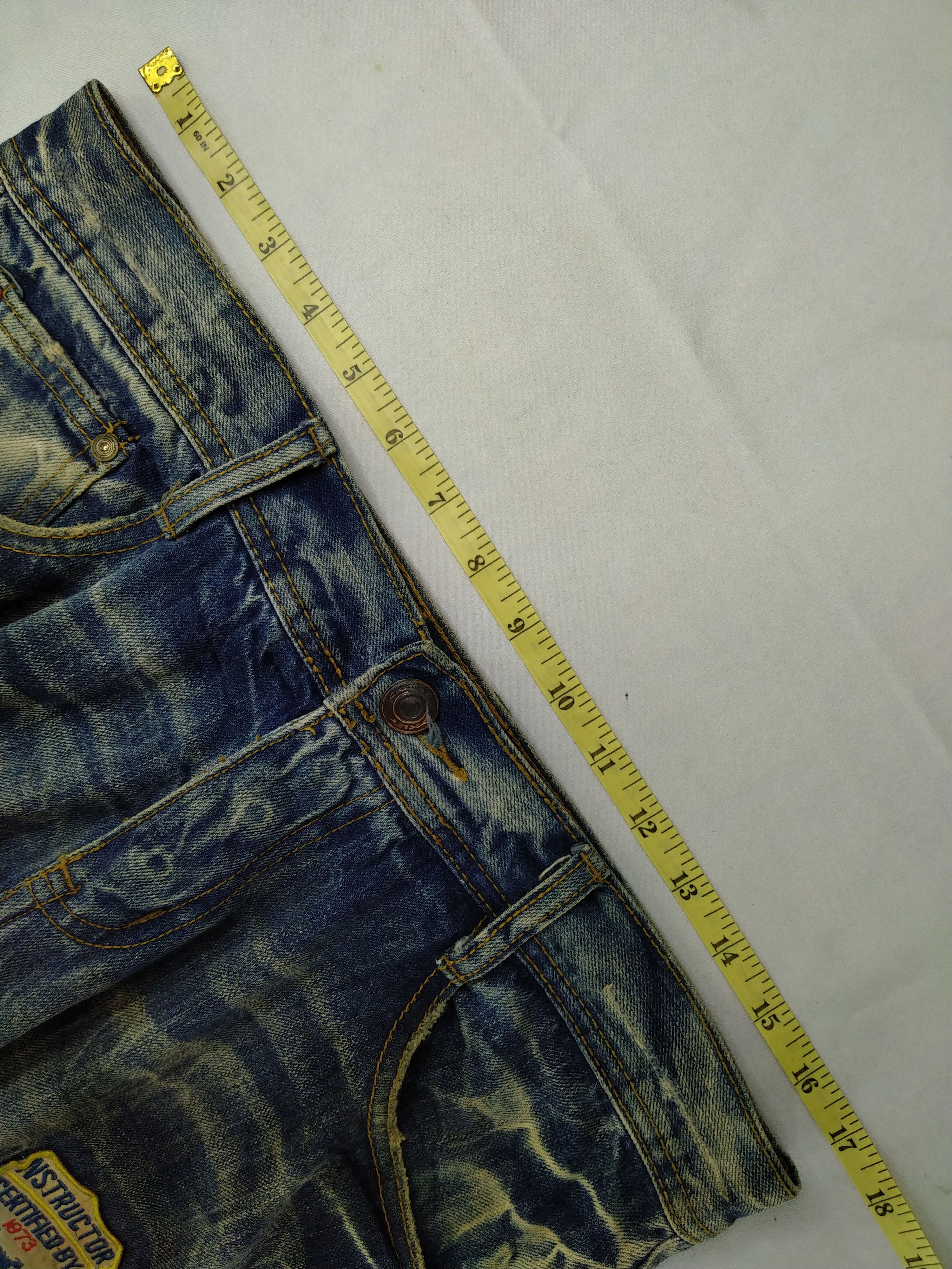 Oakley Oakley Patch Industrial Distressed Denim 34x32 -JN104 Size US 34 / EU 50 - 5 Thumbnail