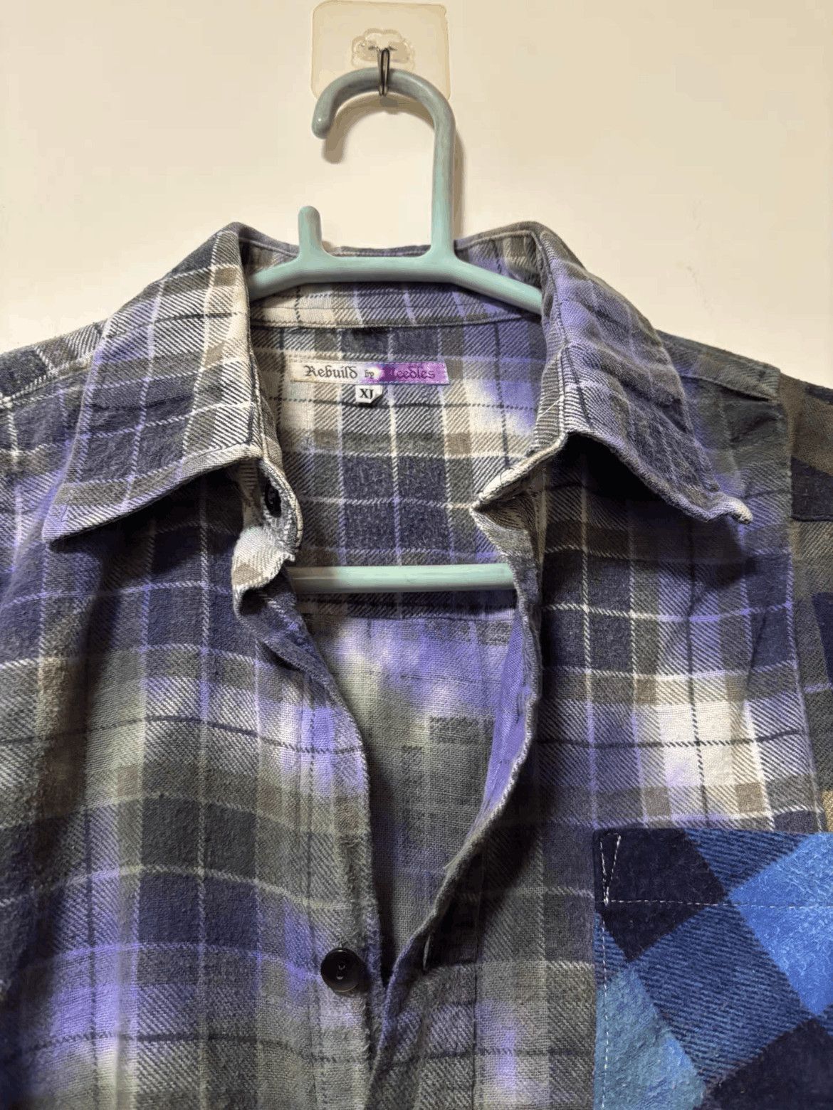 Needles Needles Rebuild Plaid Joint Shirt-2507 Size US XL / EU 56 / 4 - 3 Thumbnail