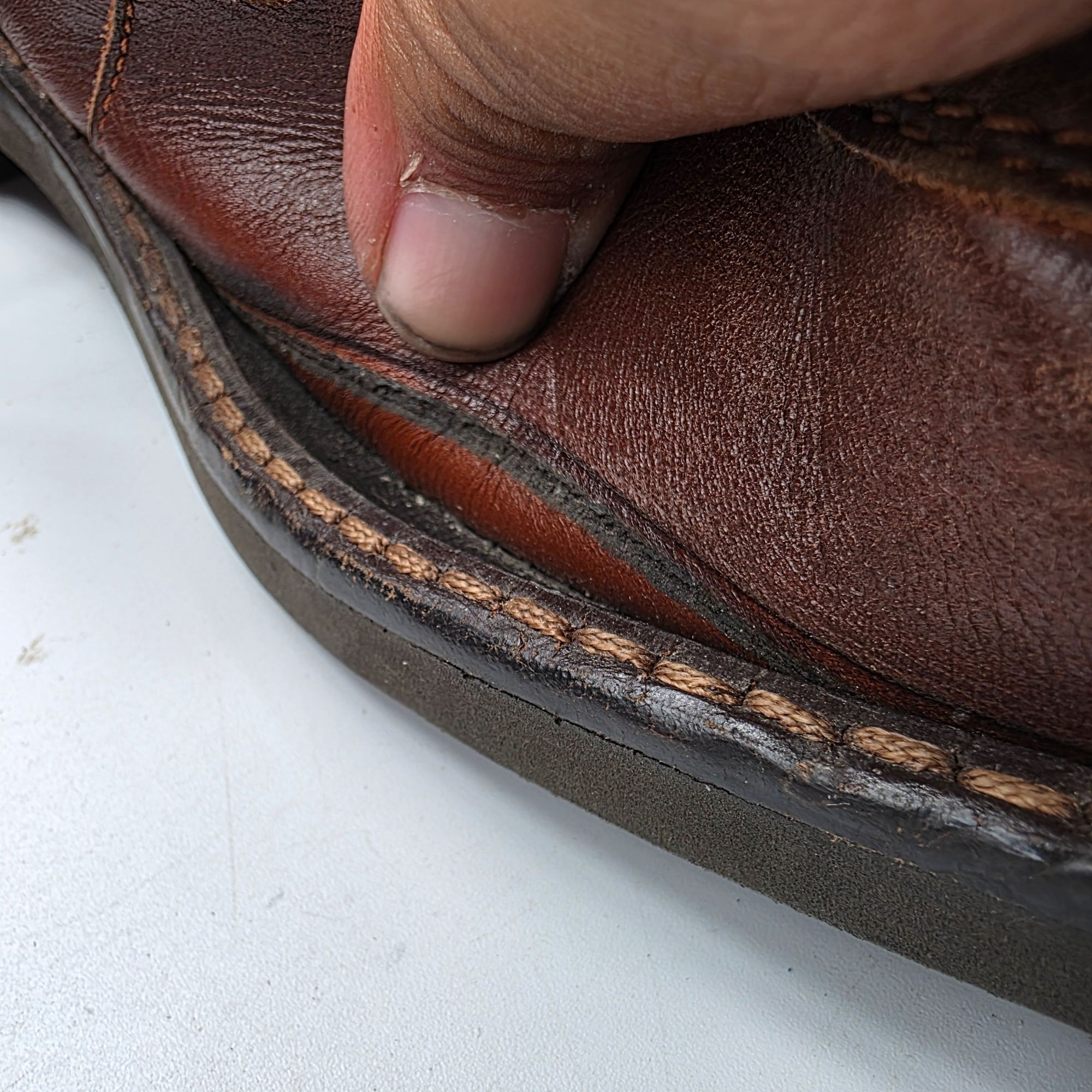 Ecco Ecco Brown Leather Mens Dress Shoes Size 11 Lace Up Comforta Size US 11 / EU 44 - 8 Thumbnail