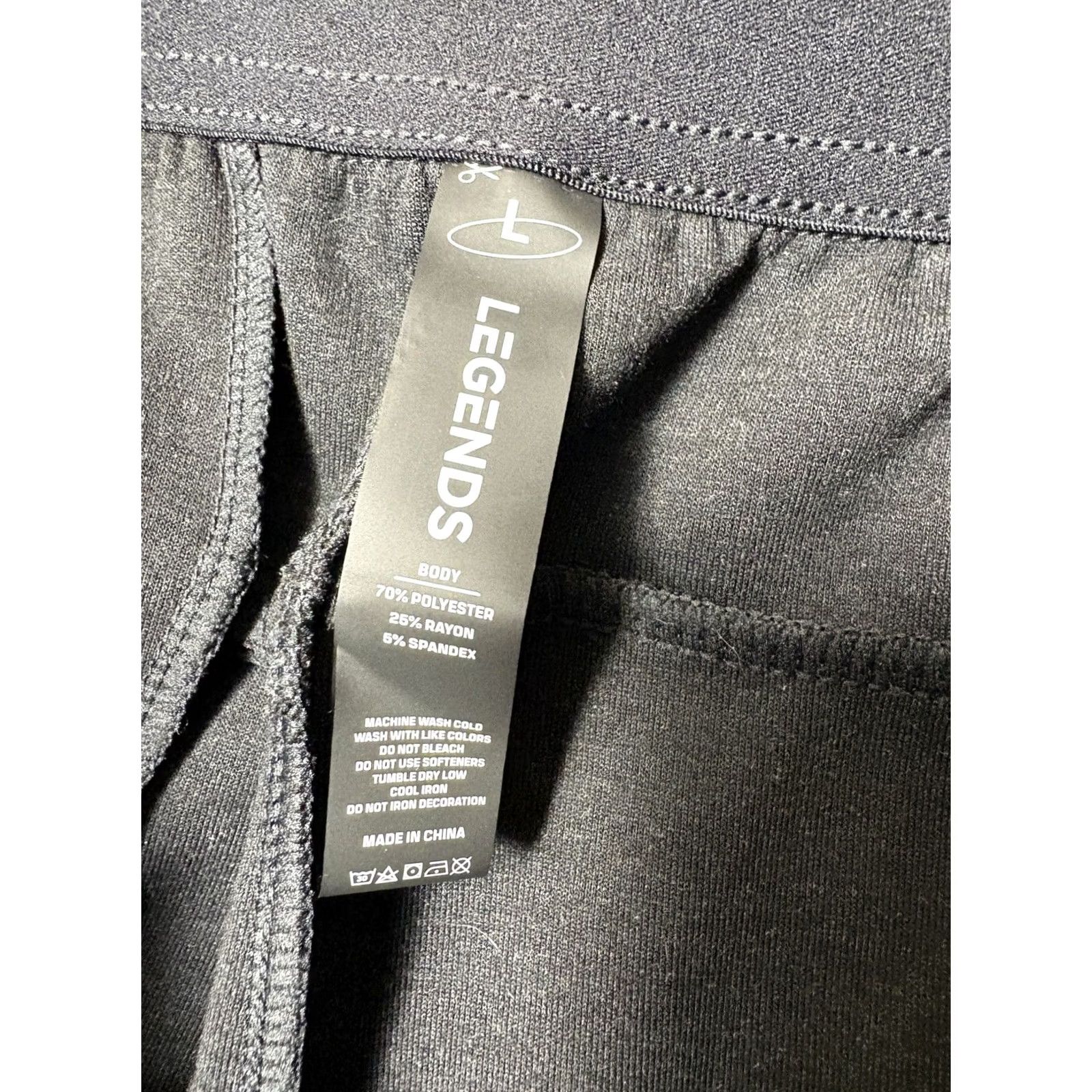 Vintage Legends Hawthorne Tech Joggers Sweatpants Mens Large Black Pants Draftkings Logo Size US 33 - 6 Thumbnail