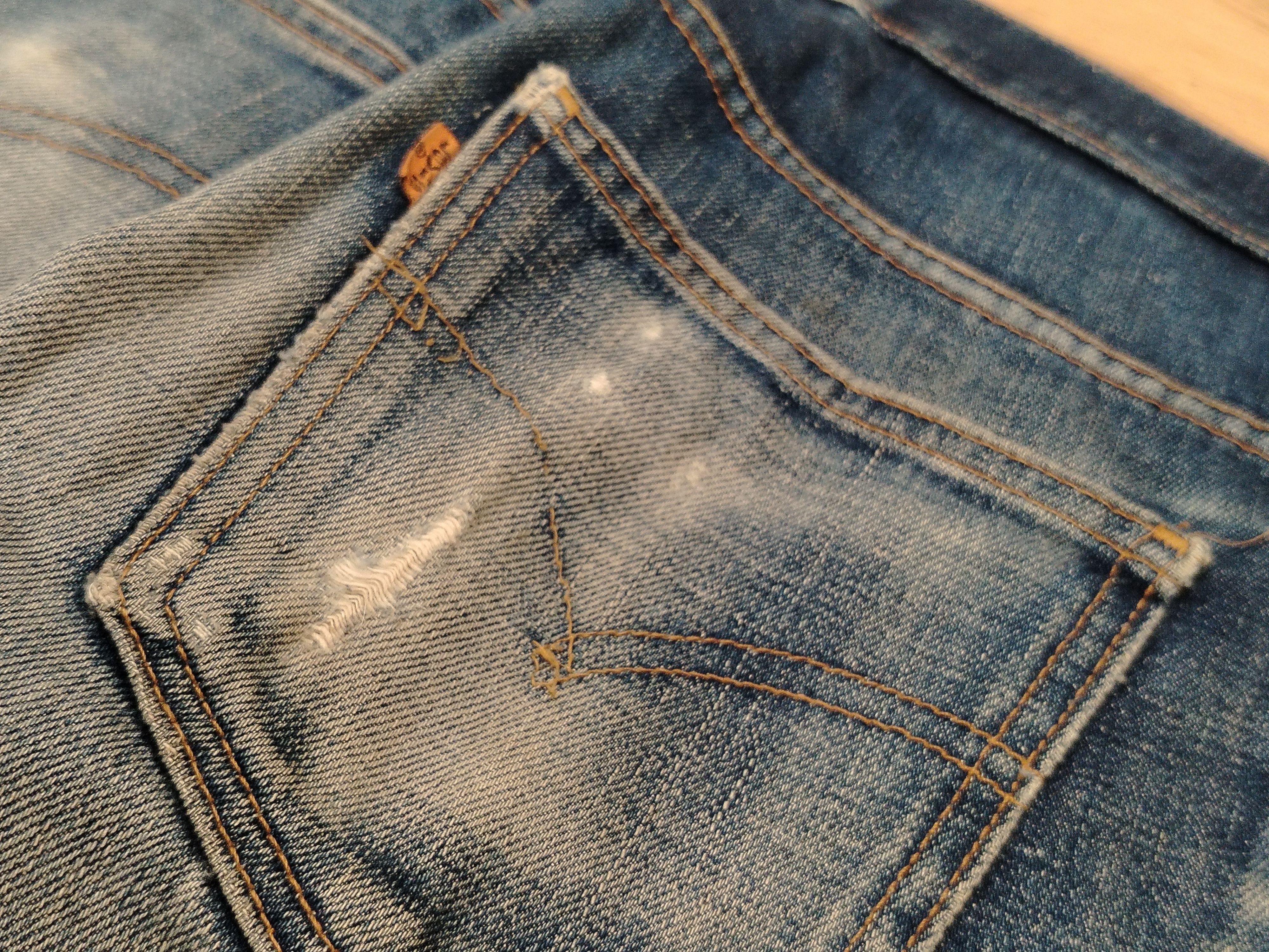 Levi's × Vintage Levis 646 Bell Bottom Flare Bootcut Orange Tab Jeans Size US 29 - 16 Thumbnail
