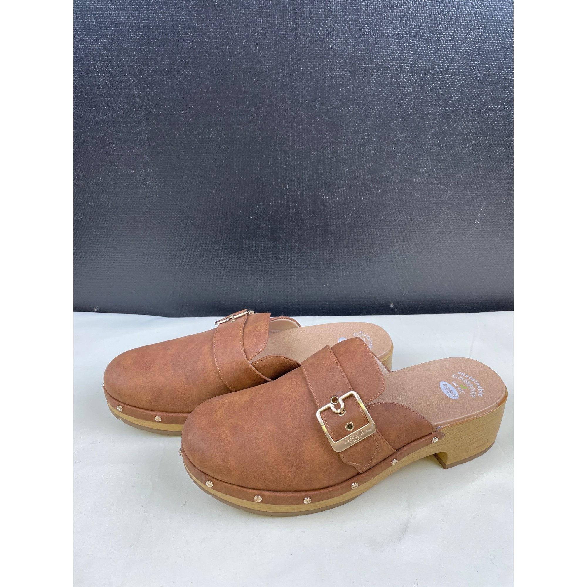 Other Dr Scholls Women's Tan Classic Clogs/Shoes/ Slip on Size 11 Size US 11 / IT 41 - 3 Thumbnail