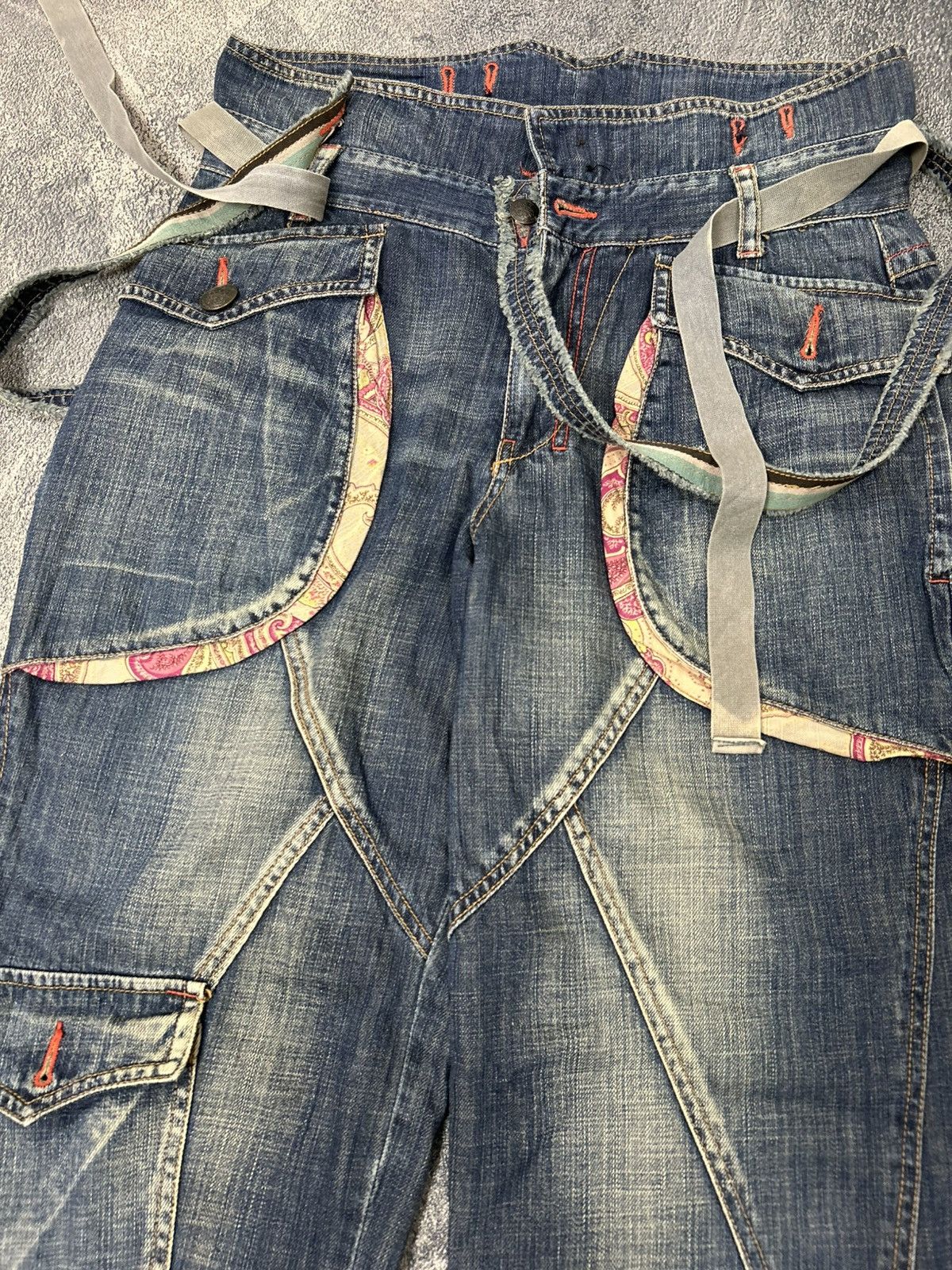 Japanese Brand BNX Jeans Size US 32 / EU 48 - 4 Thumbnail