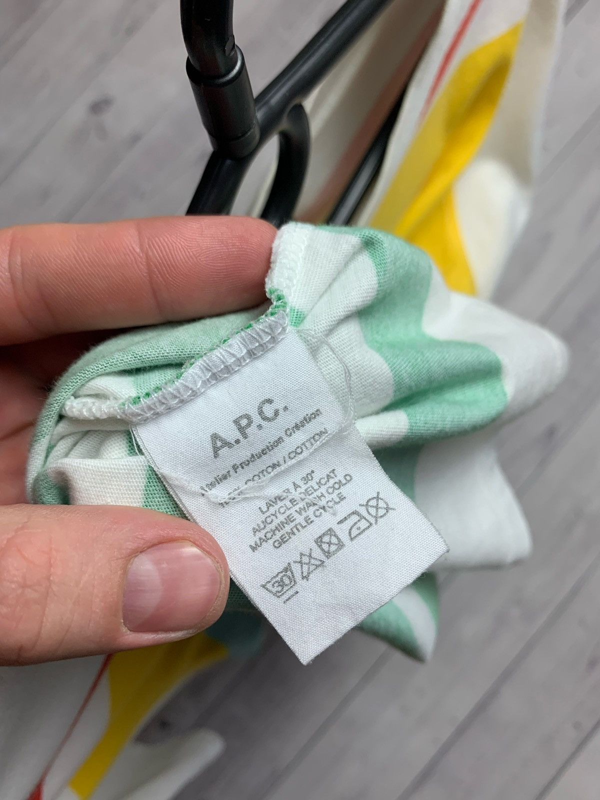 A.P.C vintage striped T-shirt Size M