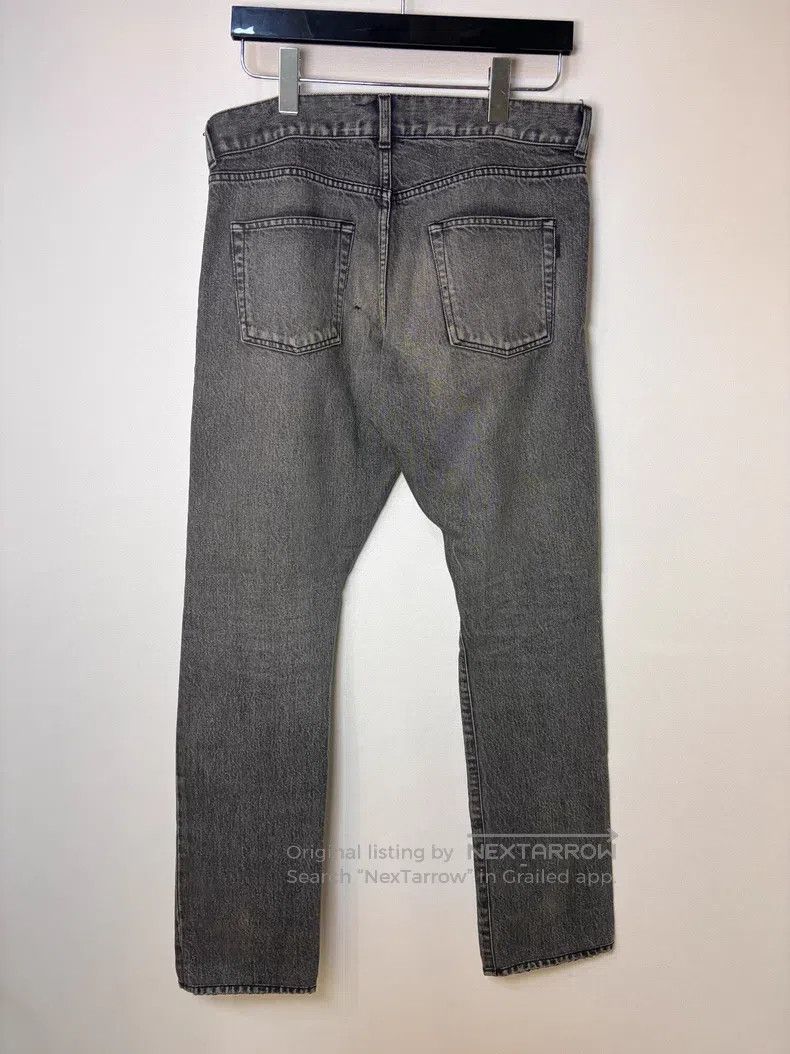 Saint Laurent Paris Saint Laurent Paris Gray Denim Jeans i Size US 30 / EU 46 - 2 Thumbnail