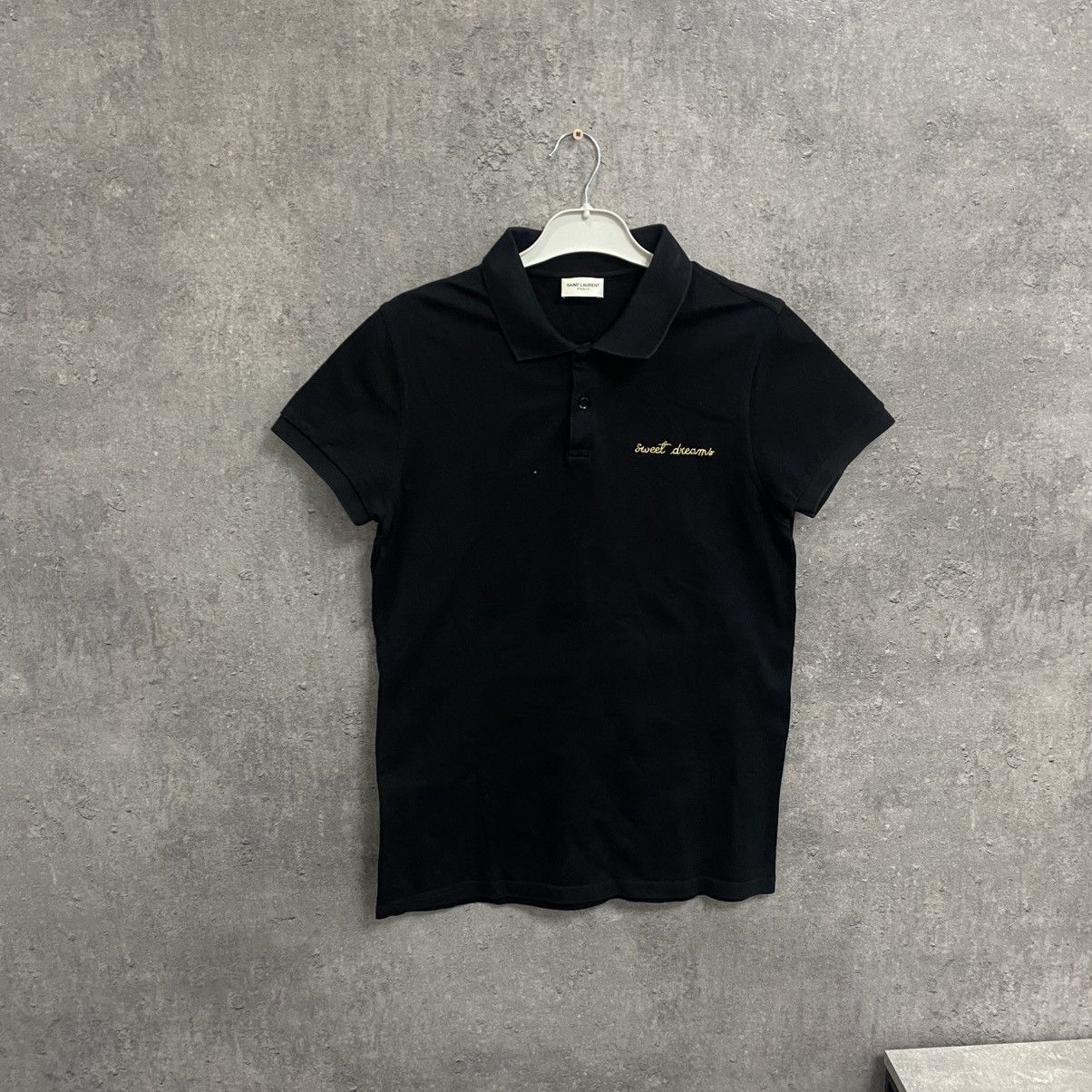 Saint Laurent Paris Saint Laurent Paris Polo T-Shirt Size US S / EU 44-46 / 1 - 1 Thumbnail