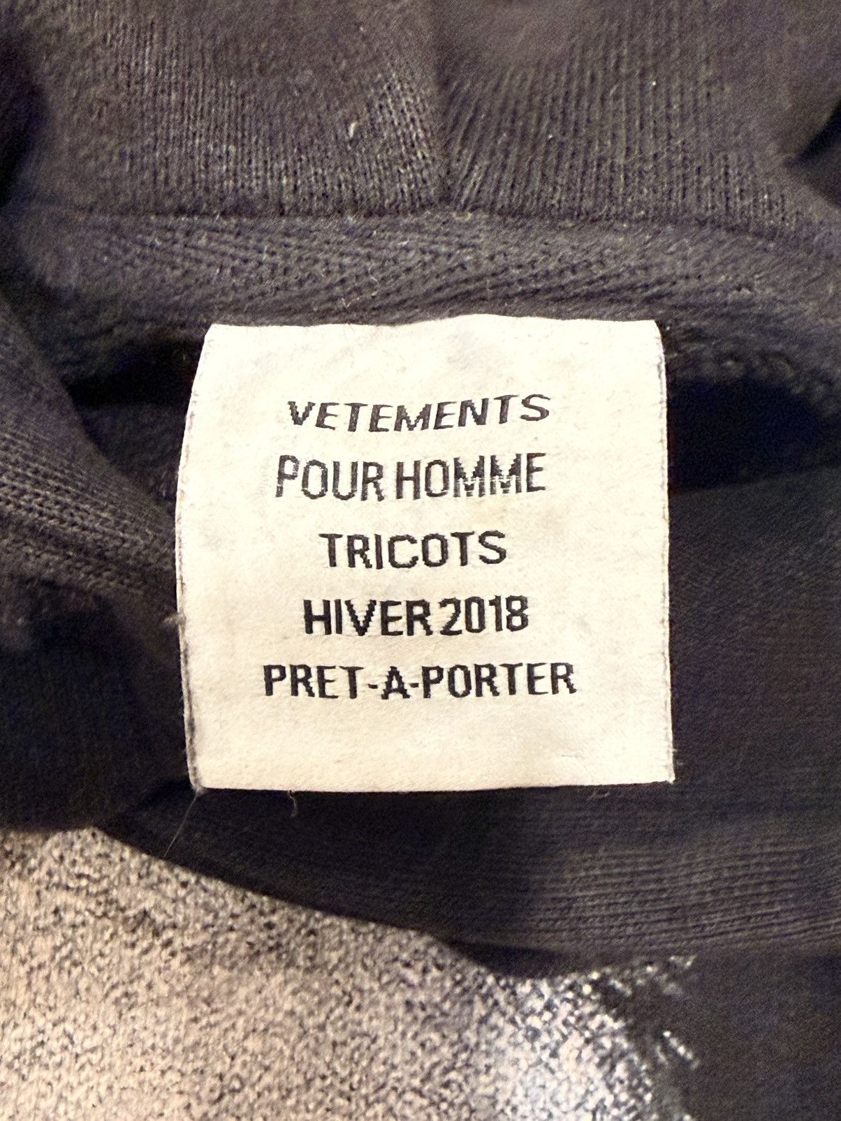Vetements Vetements Rammstein Oversized Hoodie AW18 Size US L / EU 52-54 / 3 - 4 Thumbnail