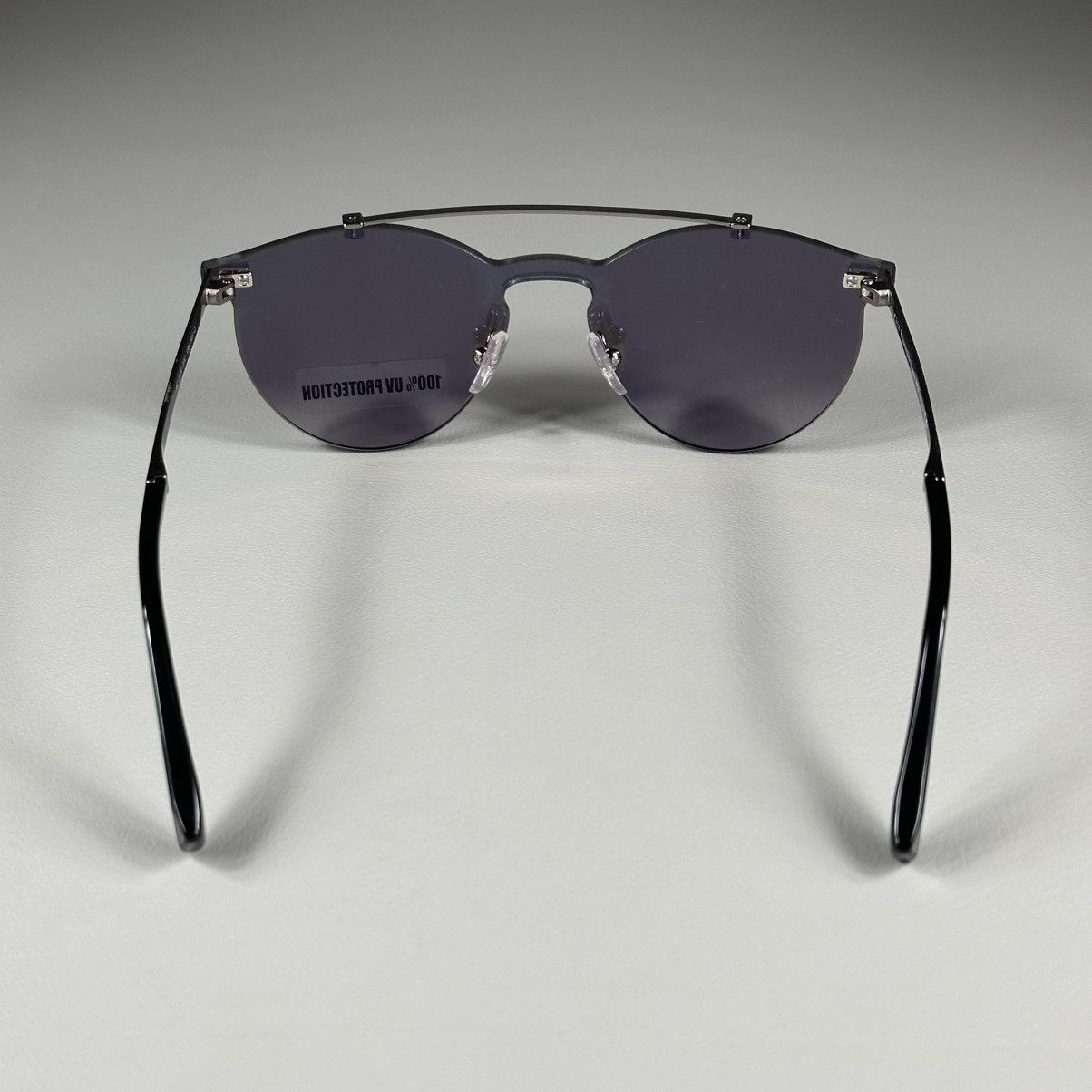 Ermenegildo Zegna Ermenegildo Zegna Rimless Round Shape Sunglasses Size ONE SIZE - 6 Thumbnail