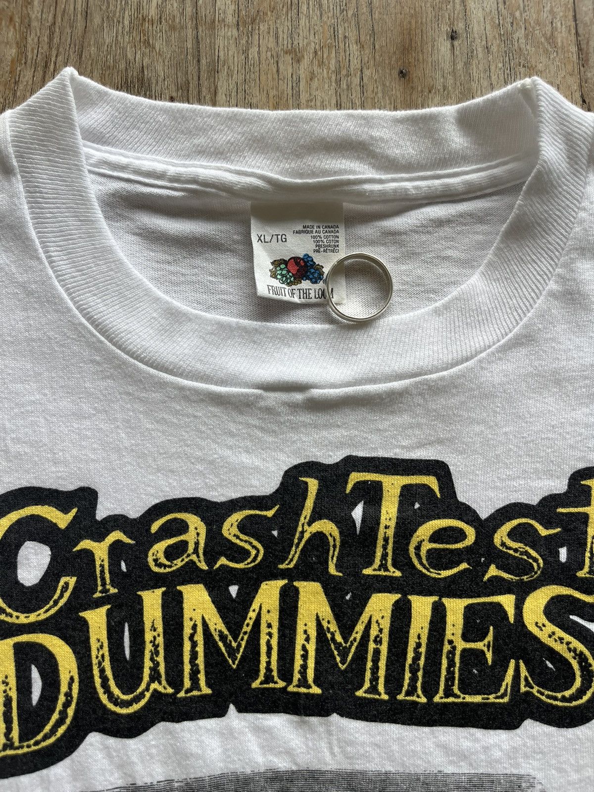 Band Tees × Vintage Vintage CrashTest DUMMIES 1991’s The Ghosts That Haunt Me Size US XL / EU 56 / 4 - 5 Thumbnail