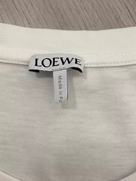 Loewe loewe White pocket embroidered logo short sleeve 2506-Nexta Size US XXL / EU 58 / 5 - 6 Thumbnail