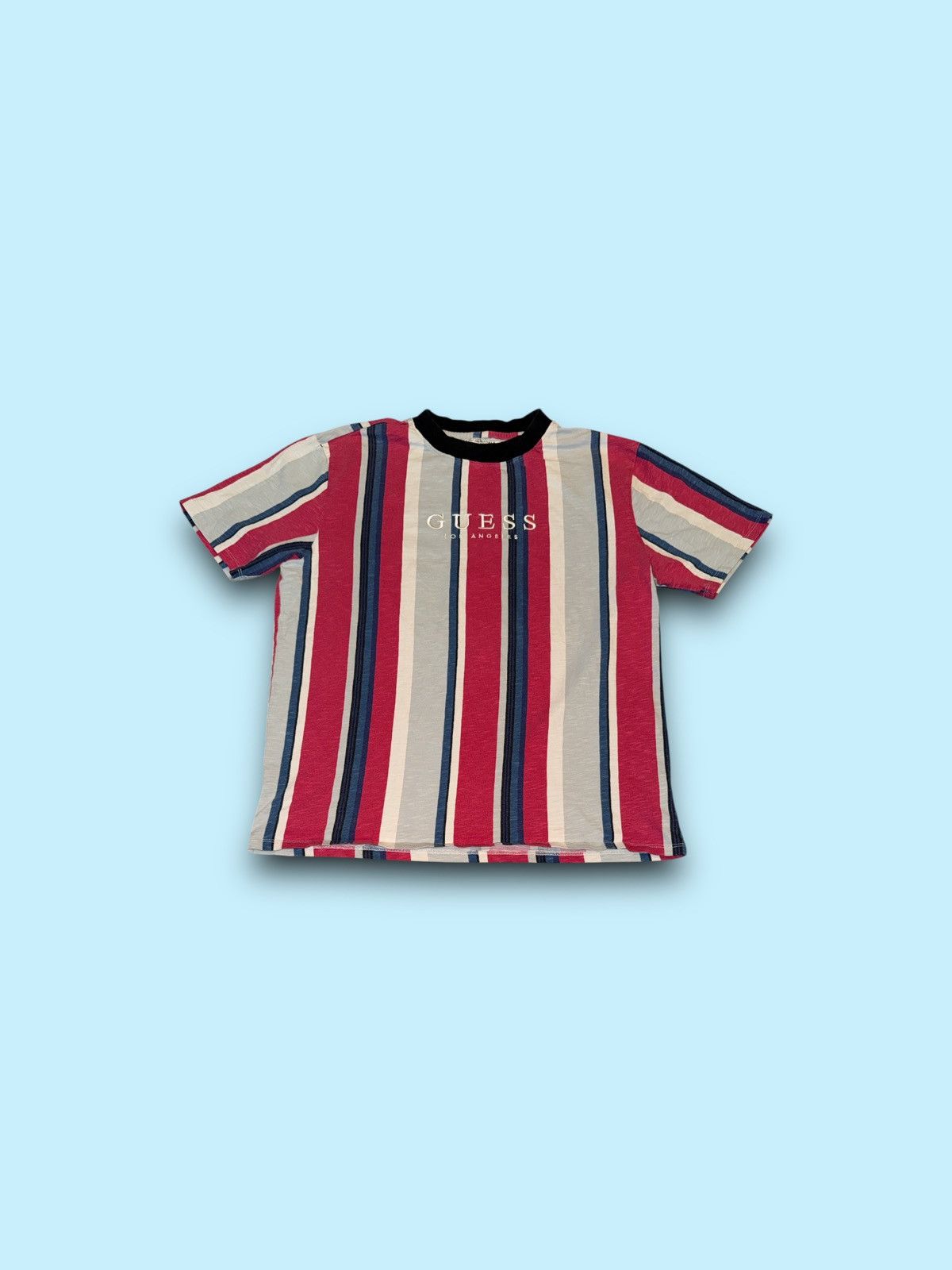 Guess Guess Originals American tradition embroidered striped tee Size US M / EU 48-50 / 2 - 3 Thumbnail