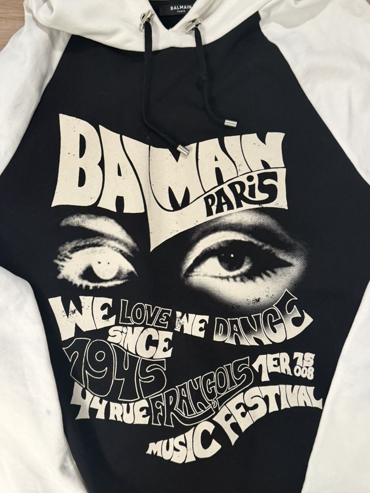 Balmain Balmain Festival Hoodie Rare Size Large 1200 Retail Size US L / EU 52-54 / 3 - 2 Thumbnail