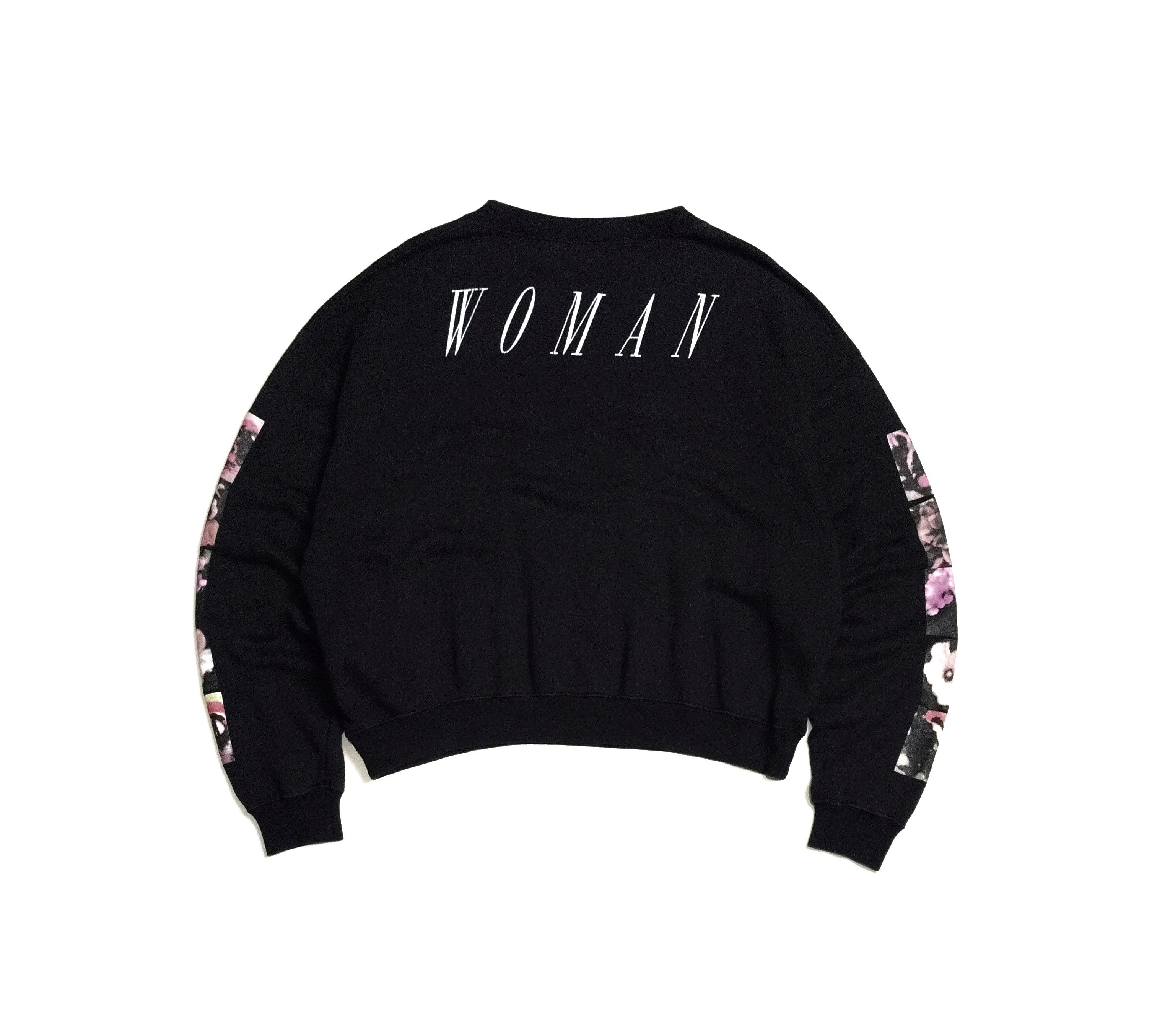 Off-White Off White Loose Flowers Printing Black Sweatshirt Size M / US 6-8 / IT 42-44 - 16 Thumbnail