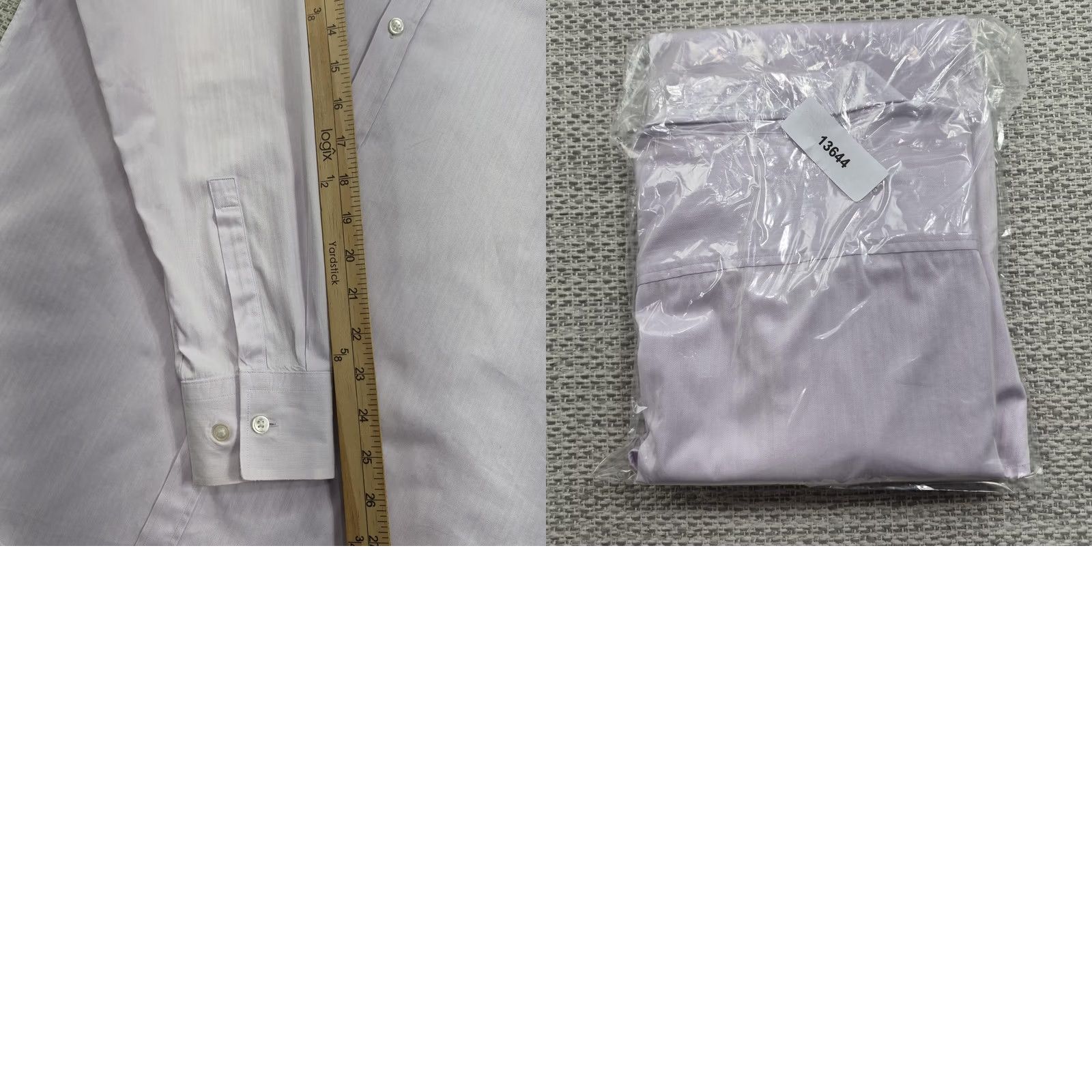 Hugo Boss Hugo Boss Button Up Shirt Mens Medium 16 32/33 Purple Slim Fit Dress Long Sleeve Shirt Size 40R - 9 Thumbnail