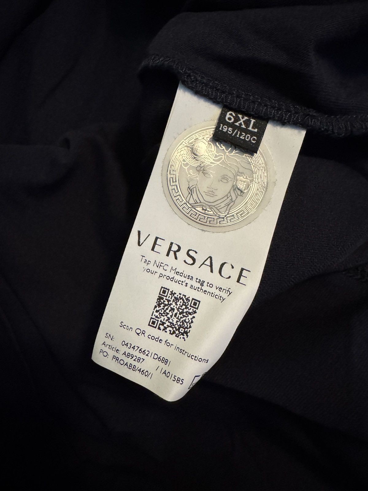 Versace Versace Medusa Multicolor Tee Size US XL / EU 56 / 4 - 5 Thumbnail