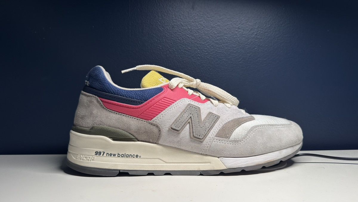 Aime Leon Dore × New Balance New Balance X Aime Leon Dore 997 - “Yellow Tongue” Size US 11 / EU 44 - 2 Thumbnail