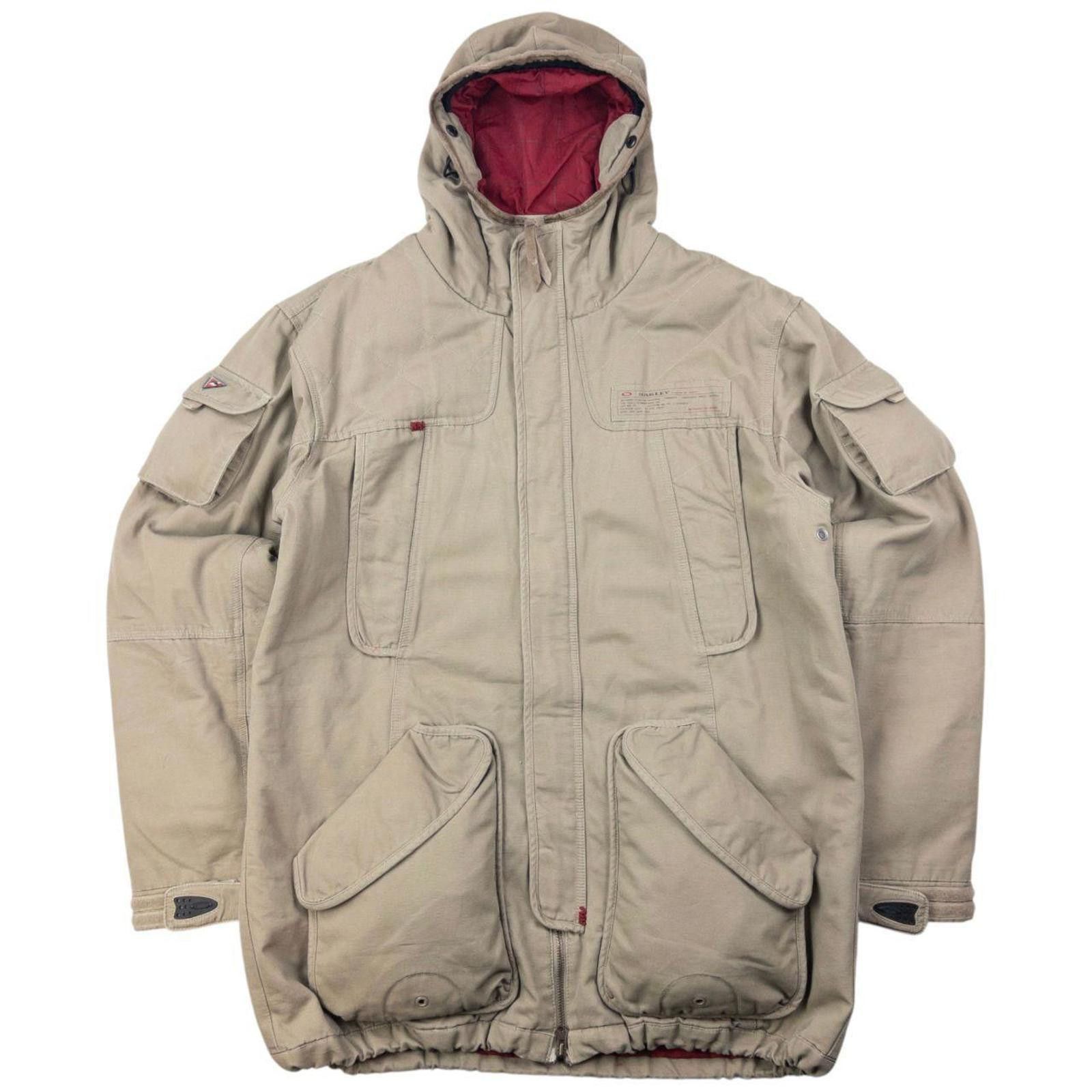 Oakley Vintage Oakley Zip Up Cargo Jacket Size XL Size US XL / EU 56 / 4 - 1 Thumbnail