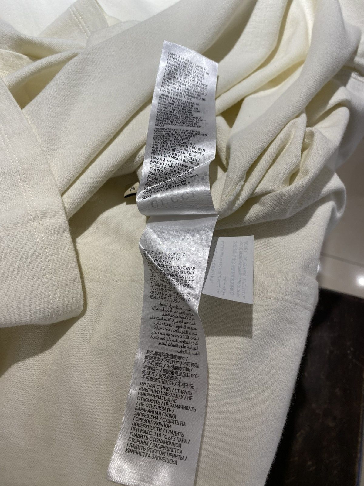 Gucci × The North Face Gucci The North Face Logo tee Size XL Size US XL / EU 56 / 4 - 5 Thumbnail