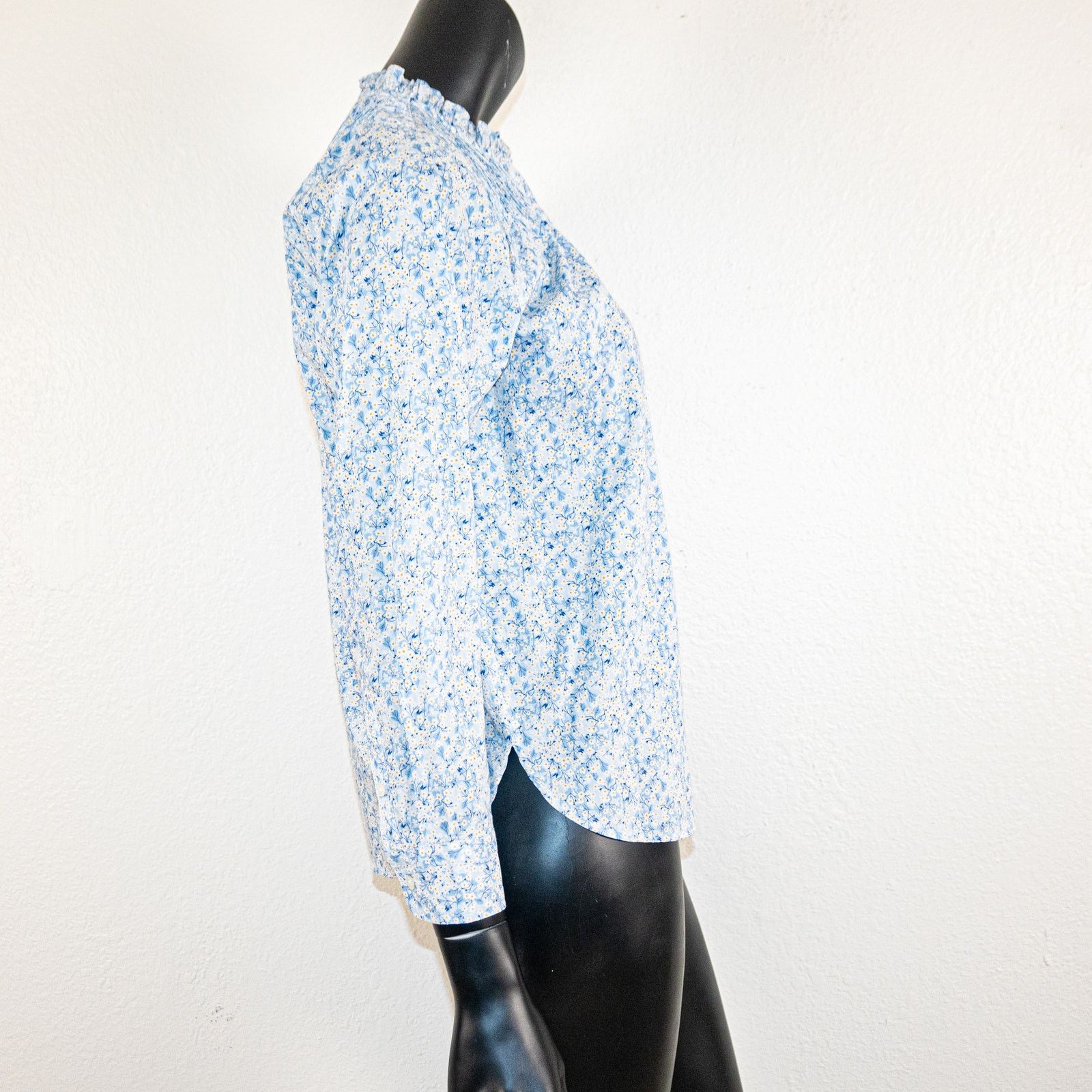 J.Crew J.Crew Liberty Fabric Cotton Popover Shirt Misti Valeria Size XS / US 0-2 / IT 36-38 - 6 Thumbnail