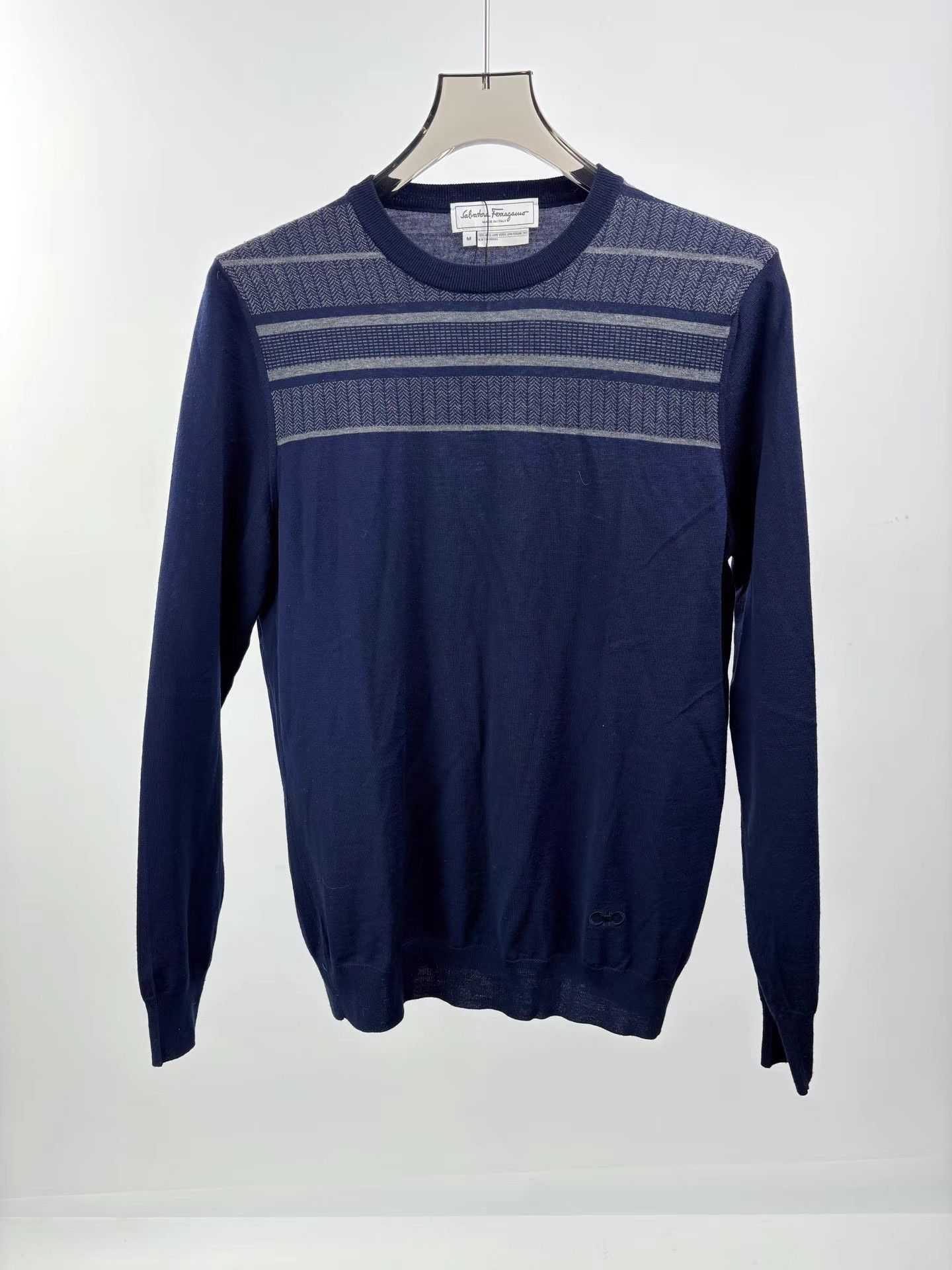 Salvatore Ferragamo FERRAGAMO Wool Knit Sweater Size US M / EU 48-50 / 2 - 1 Thumbnail