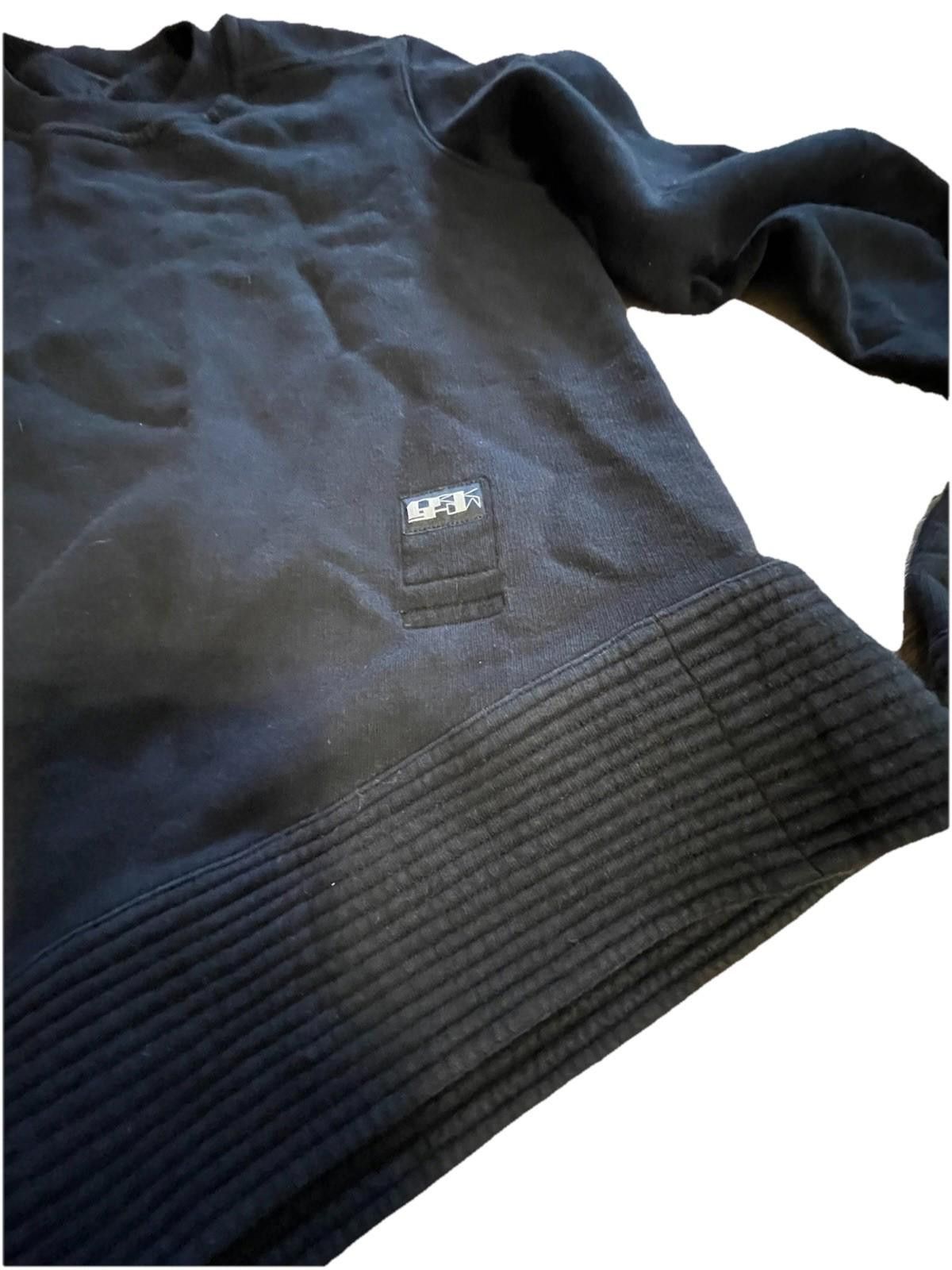Rick Owens $680 Rick Owens DrkShdw Creatch Distressed Sweatshirt S H74 Size US S / EU 44-46 / 1 - 2 Thumbnail