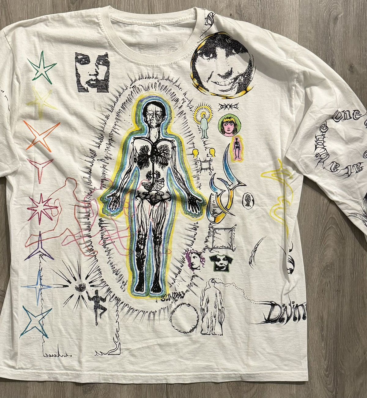 Hand drawn t shirt