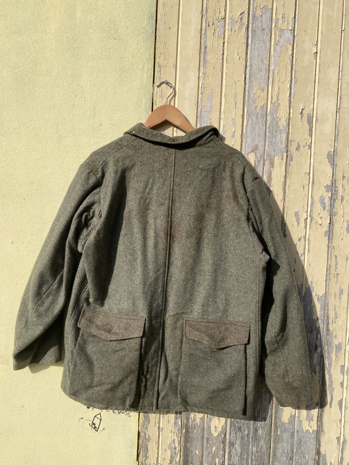 Vintage Vintage 80’s army multi pocket woll jacket Size US XL / EU 56 / 4 - 2 Thumbnail