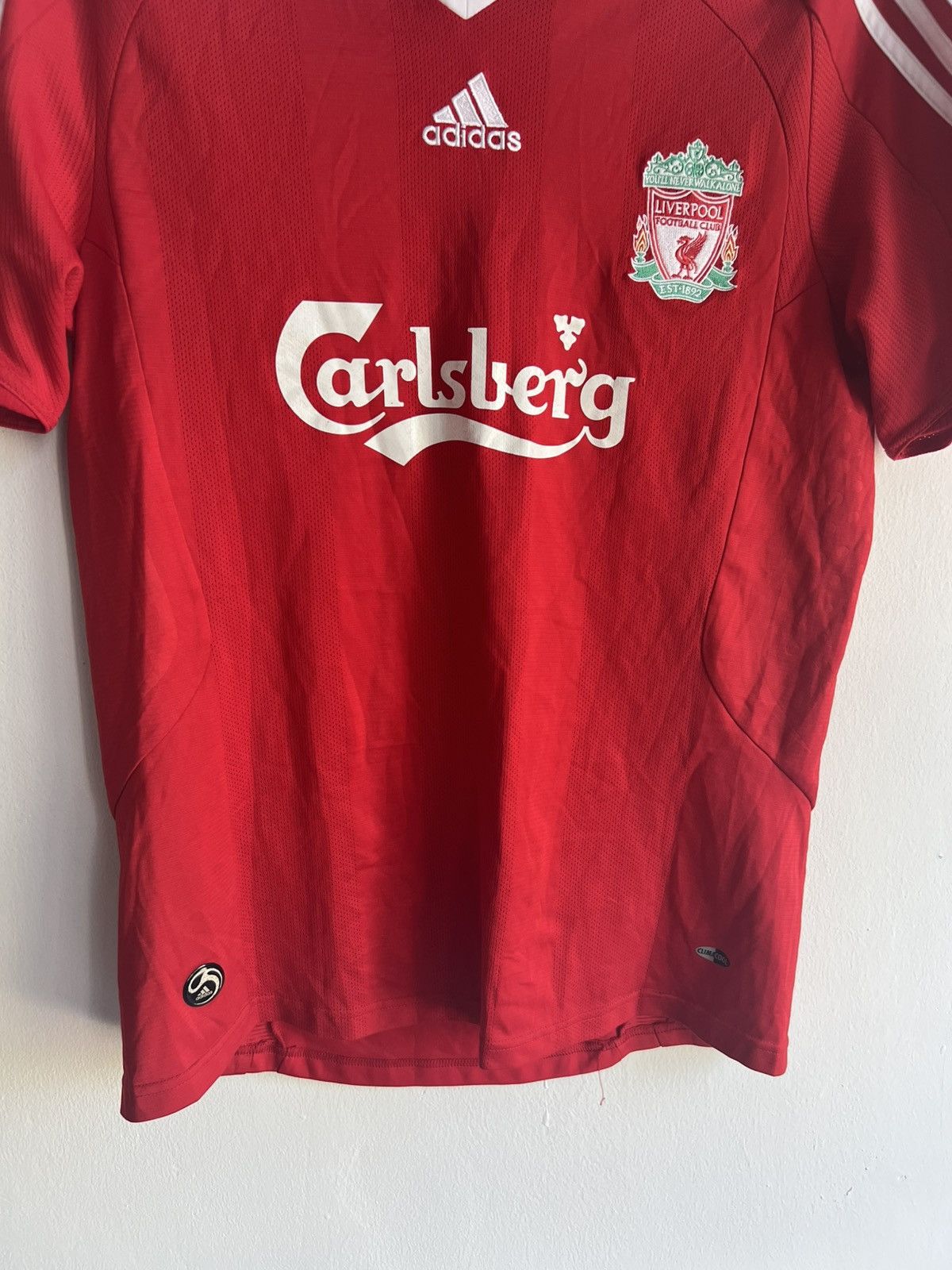 Adidas Original Adidas 2008-09 Liverpool FC Home Jersey Blocktech Size US M / EU 48-50 / 2 - 3 Thumbnail