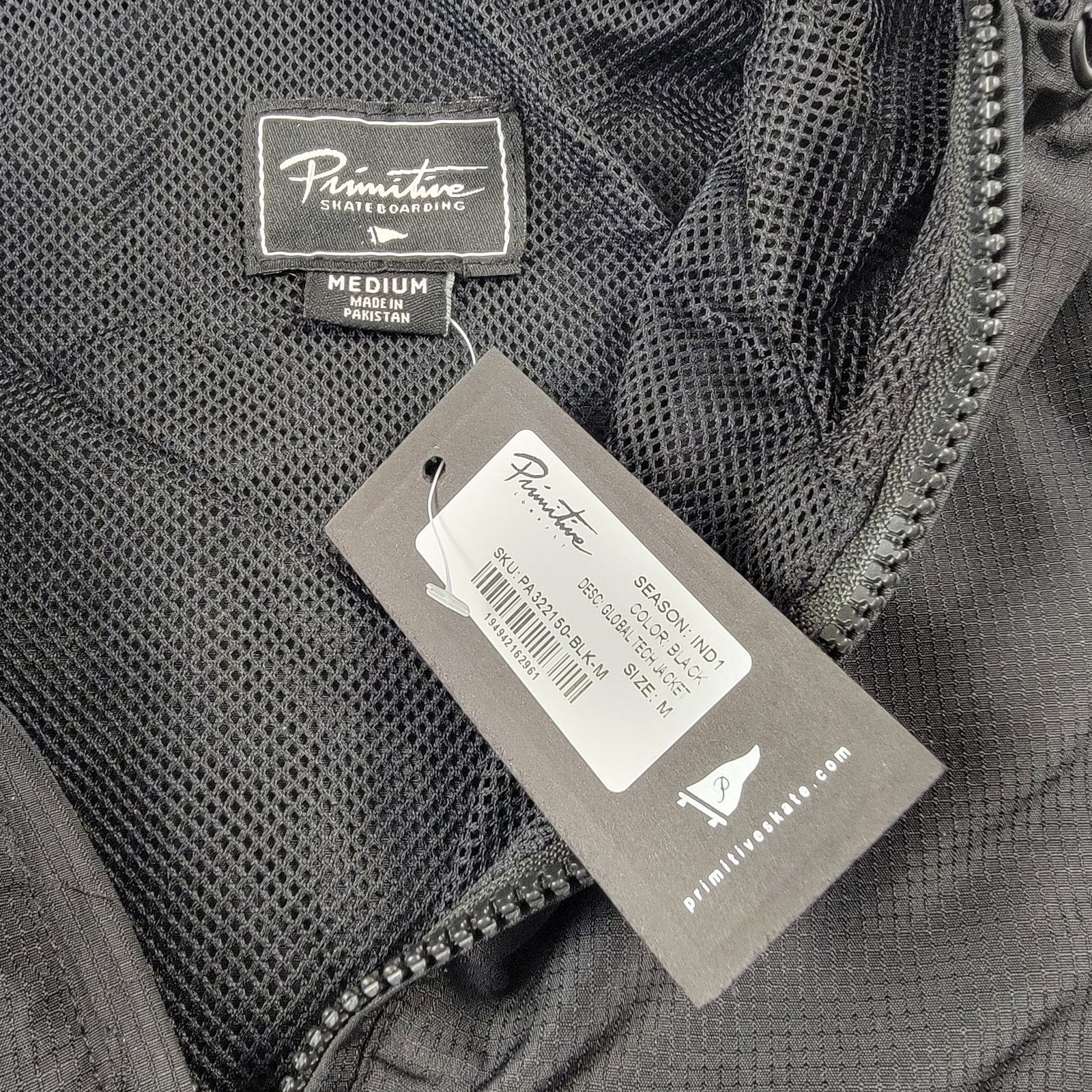 Primitive PRIMITIVE x Independent Mens Global Tech Anorak Jacket Sz M Size US M / EU 48-50 / 2 - 6 Thumbnail