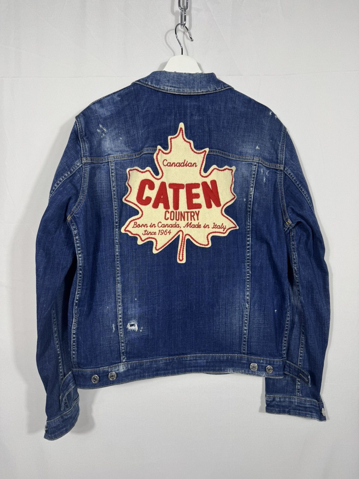 Dsquared2 Dsquared2 denim jacket with patches Size US L / EU 52-54 / 3 - 3 Thumbnail