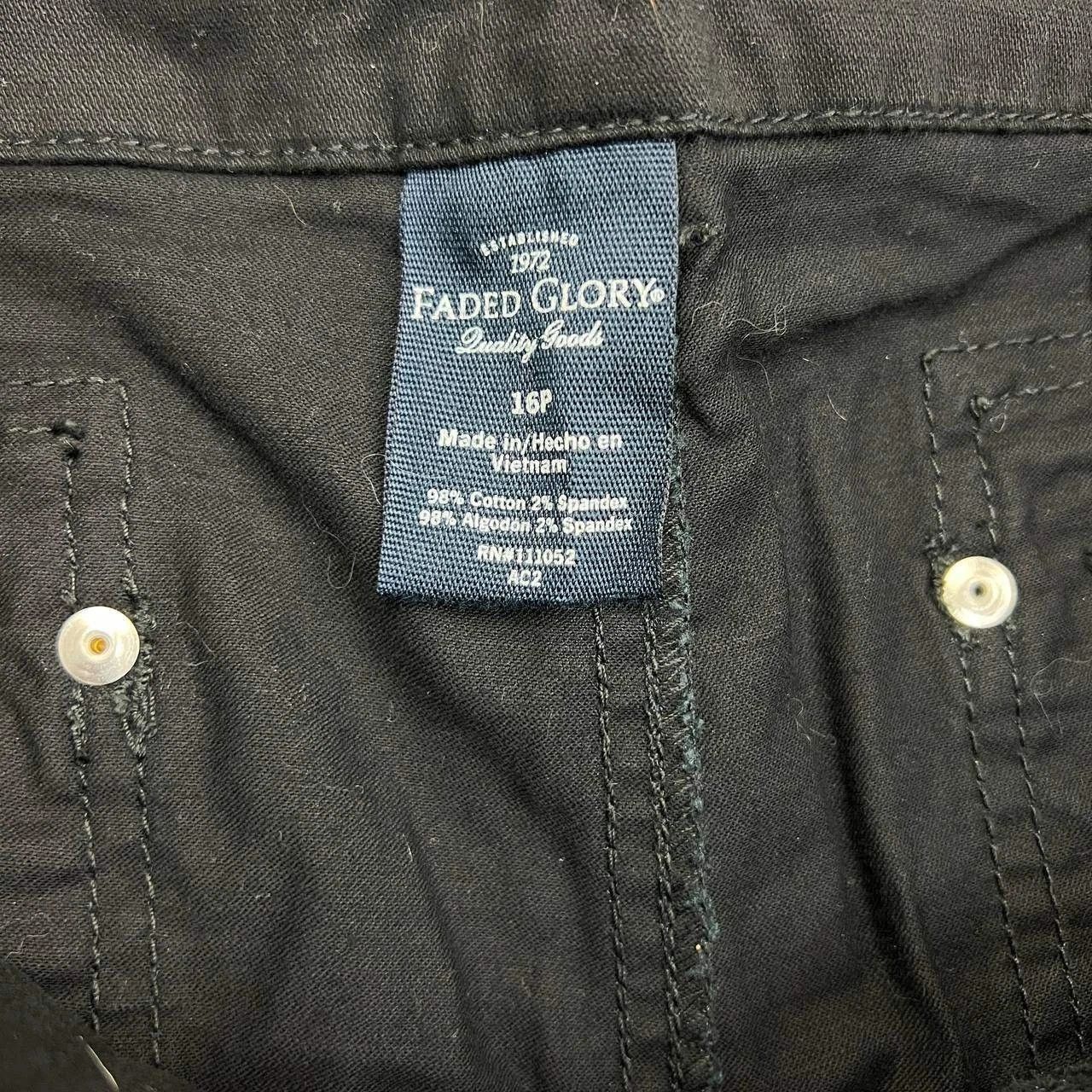 Faded Glory Faded Glory Jeans Women 16P Denim Pants Utility Pocket 40x30 Size 40" / US 18 - 3 Thumbnail