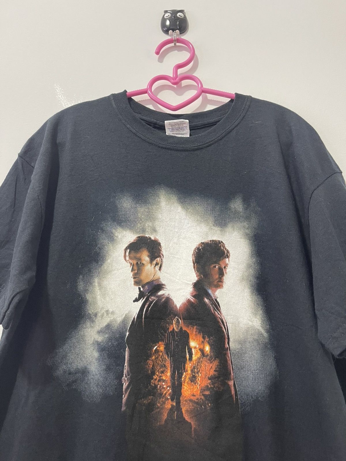 Vintage Rare DOCTOR WHO BBC 50th Anniversary Promo Tee Size US M / EU 48-50 / 2 - 2 Thumbnail