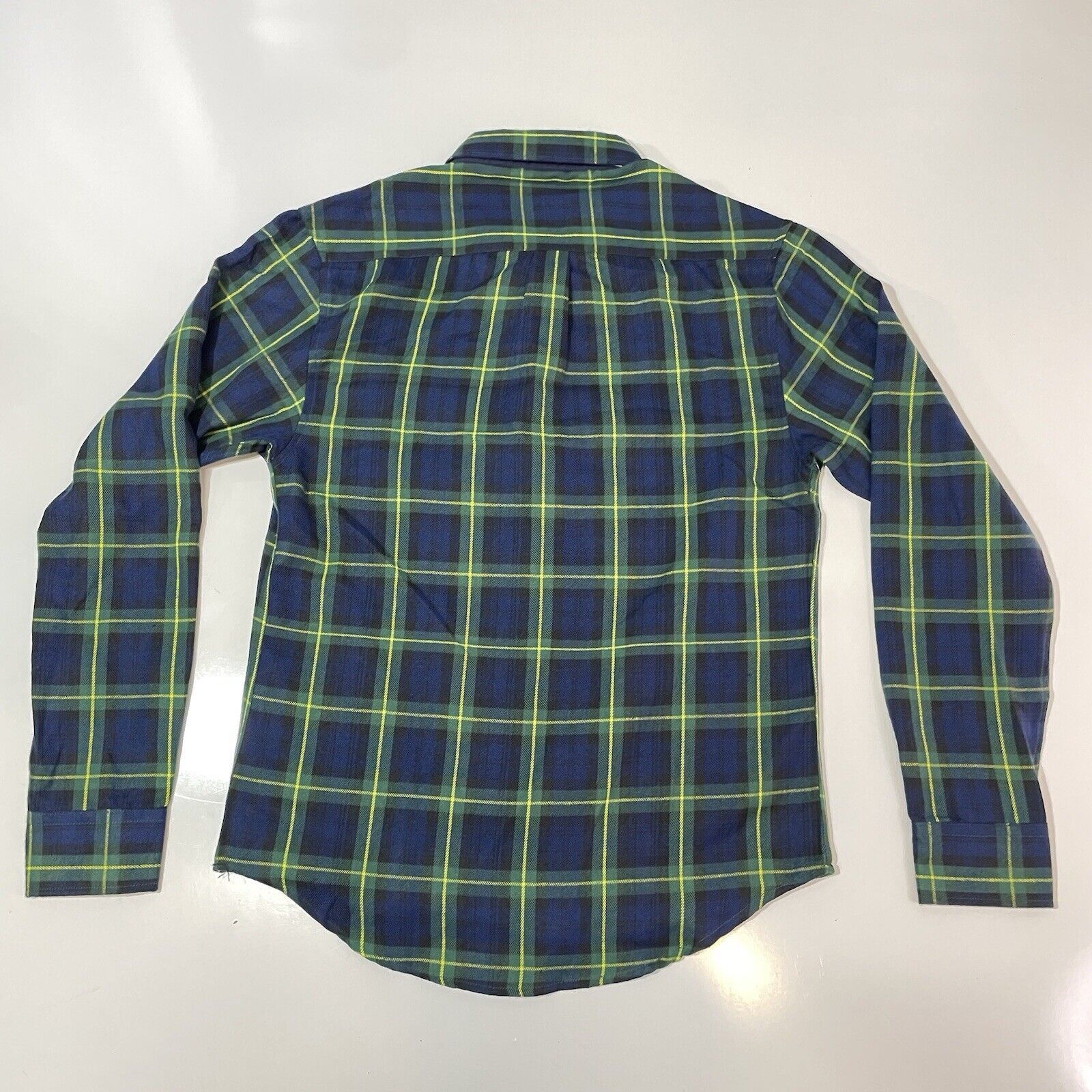 RVLT RSVLTS Men’s Gordon Modern Flannel Small Plaid Button Shirt Size US S / EU 44-46 / 1 - 8 Thumbnail