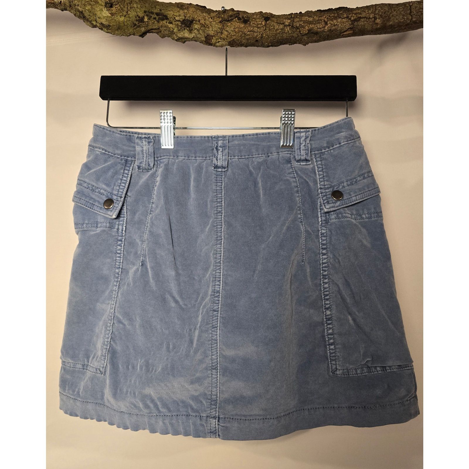 Free People Free People Cargo Corduroy Mini Skirt Size 8 Size 30" / US 8 / IT 44 - 2 Thumbnail
