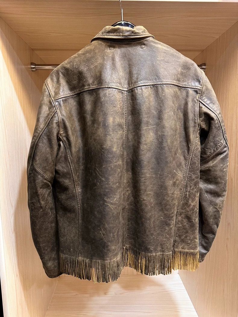 RRL Ralph Lauren RRL Ralph Lauren Cow leather vintage vintage four bag West Size US XXL / EU 58 / 5 - 7 Thumbnail