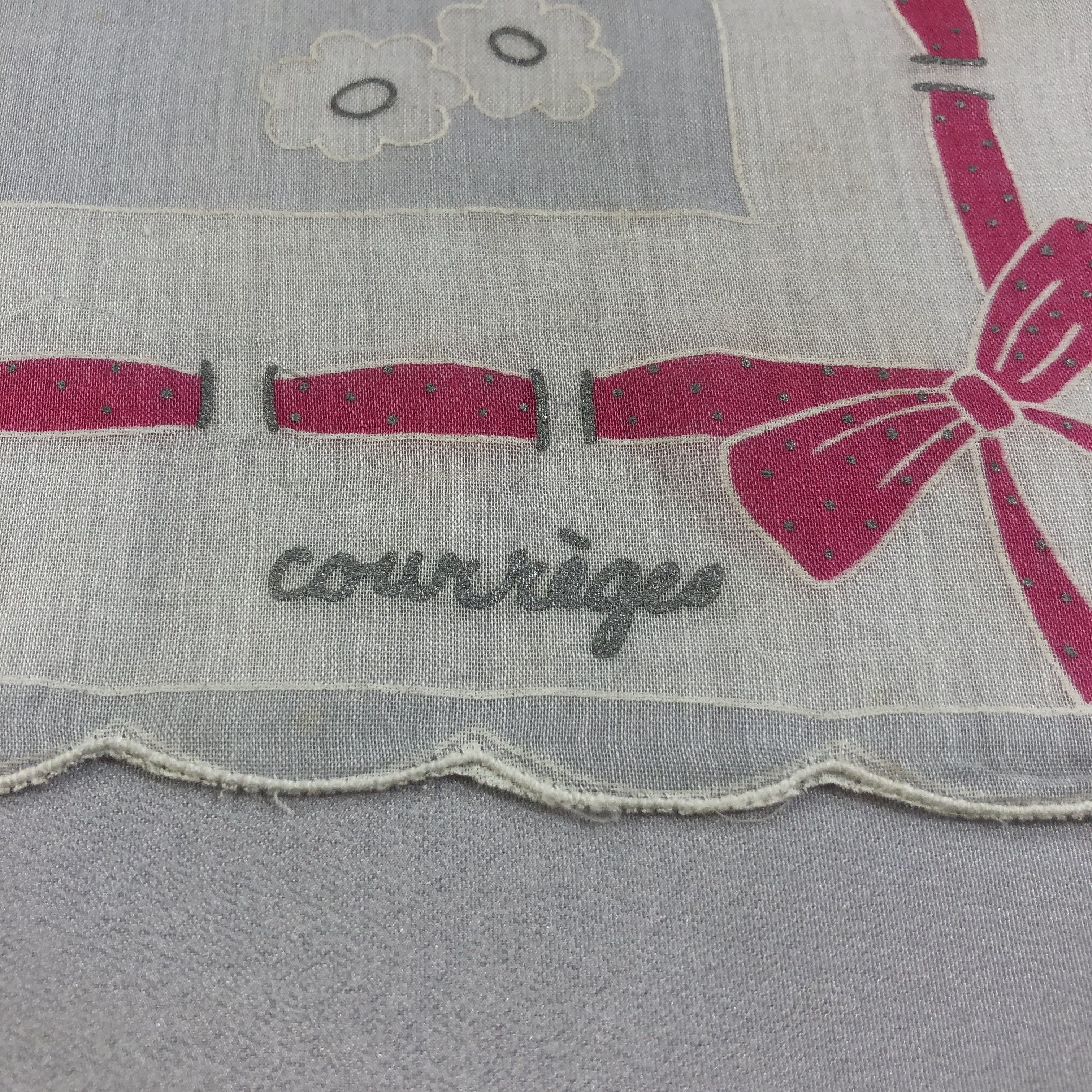 Courreges Courreges Handkerchief Neckerchief Bandana H1700 Size ONE SIZE - 3 Thumbnail
