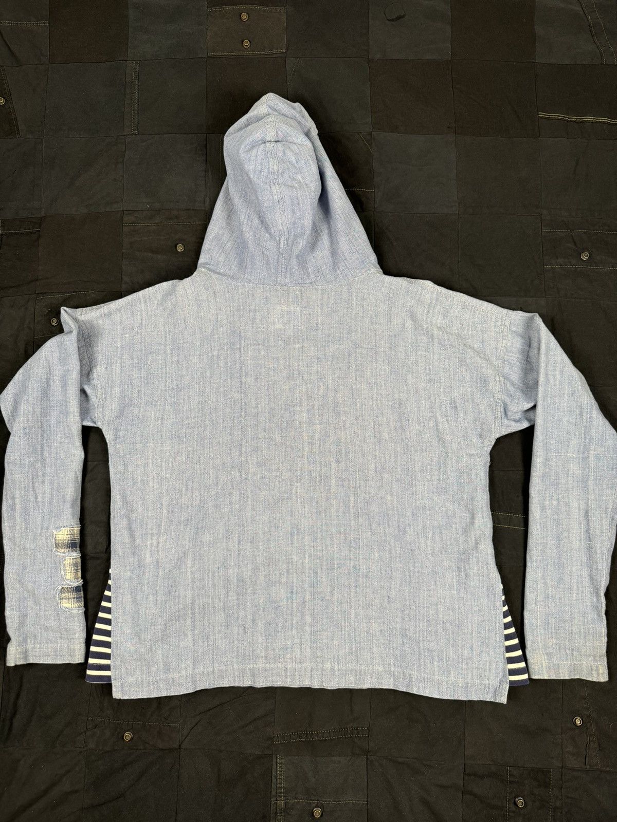 Greg Lauren Chambray Baja Hoodie Size US L / EU 52-54 / 3 - 4 Thumbnail