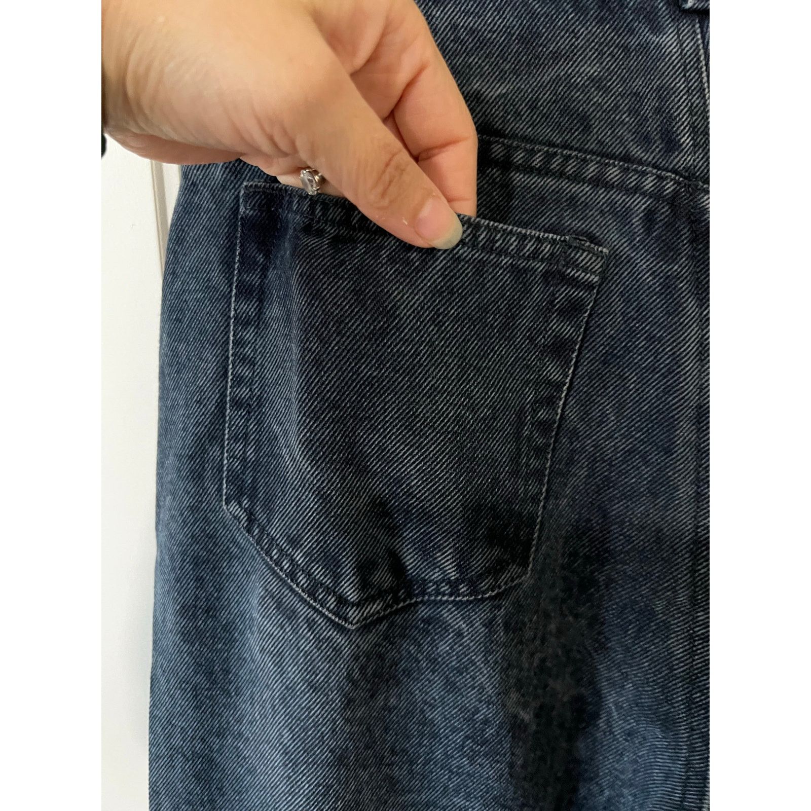 Liz Claiborne Vintage Womens Petite High Rise Tapered Leg Denim Blue Jeans Size 27" / US 4 / IT 40 - 14 Thumbnail